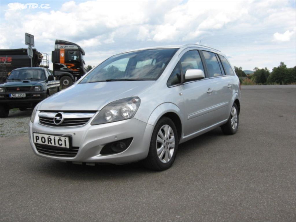 Opel Zafira, 1,7 7 míst
