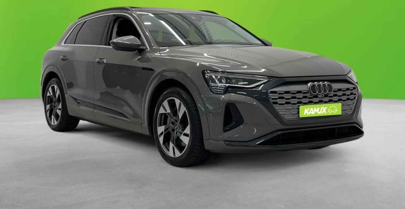 Audi Q8 e-tron, 55 Q 360kam Pano Matrix Tažné