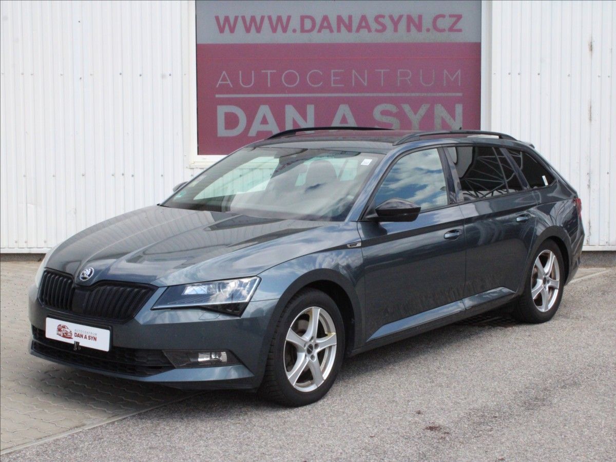 Škoda Superb, 2,0 TDI DSG 140KW SPORTLINE