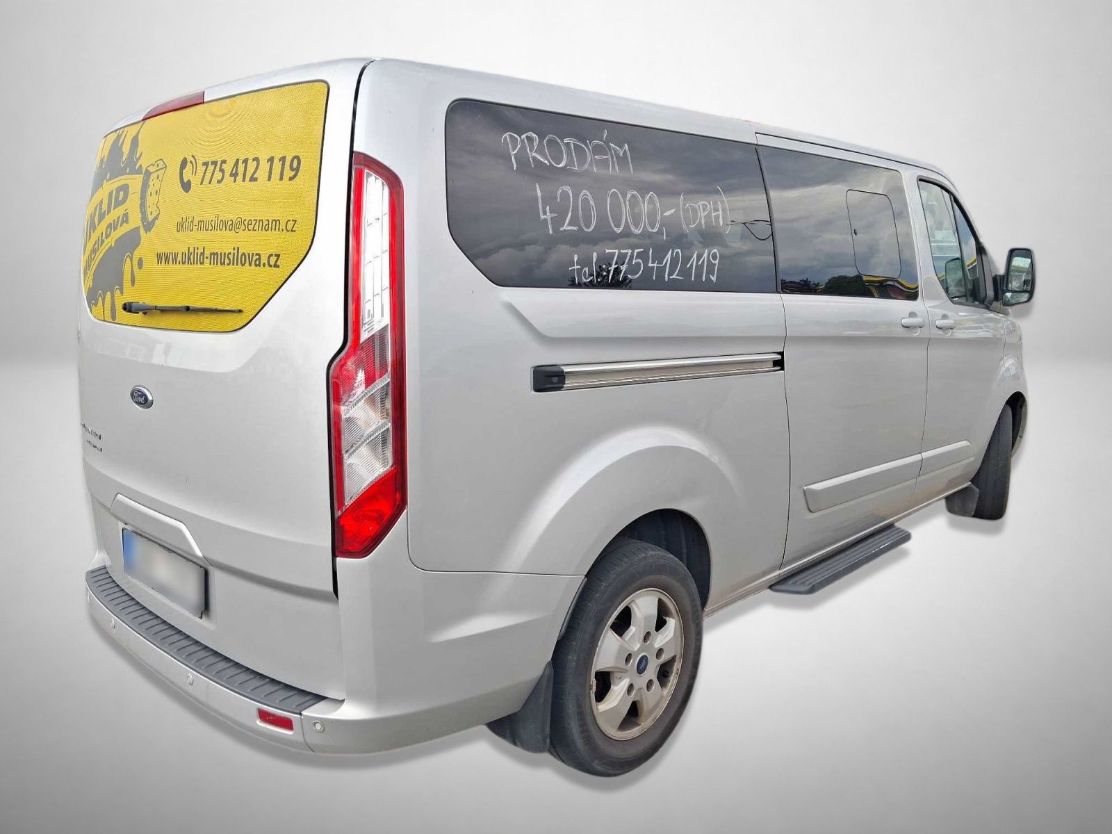 Ford Tourneo Custom, 2.0 EcoBlue, Klima, DPH - fotka 2