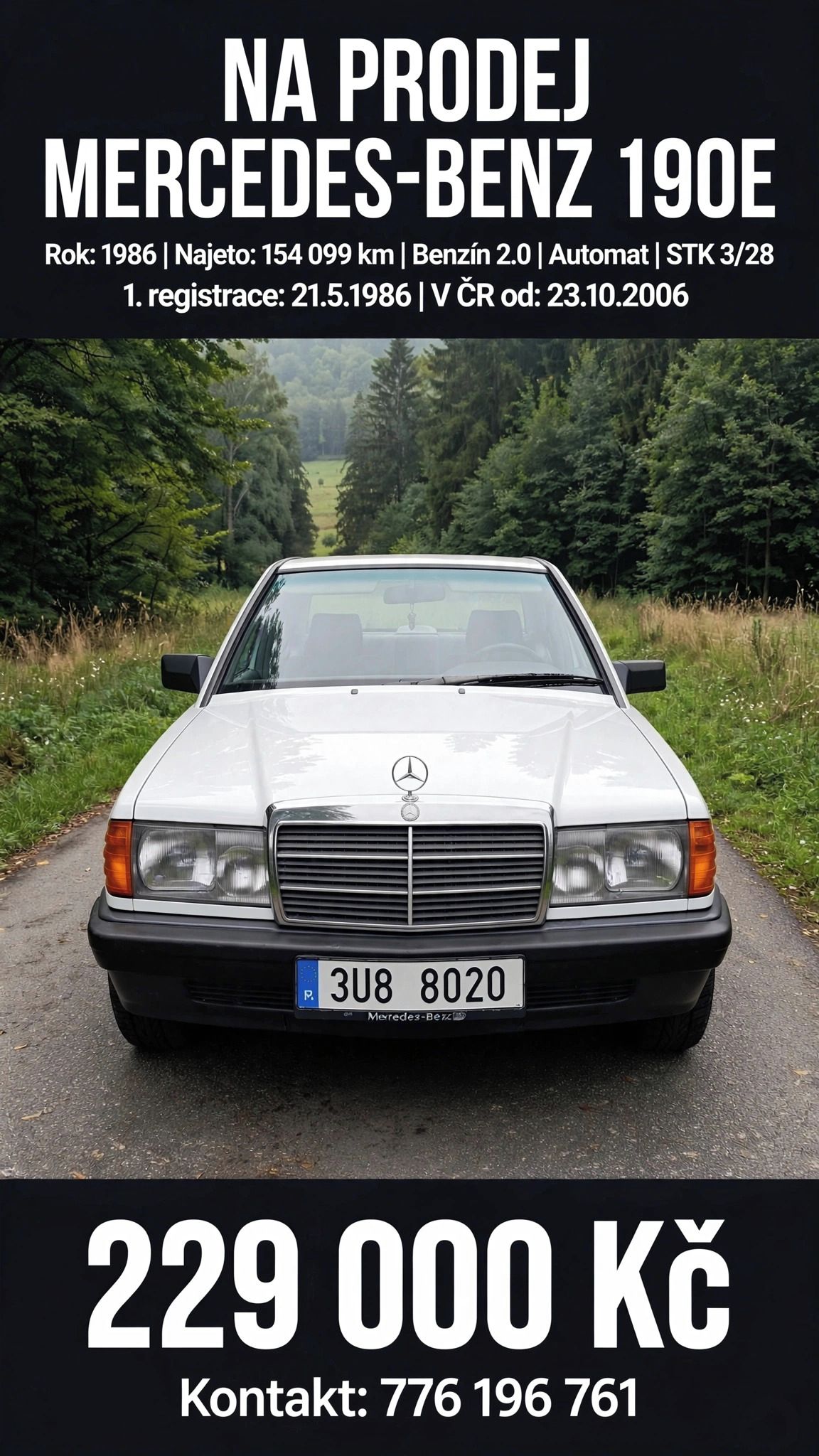 Mercedes-Benz 190, Mercedes-Benz 190 2.0 e