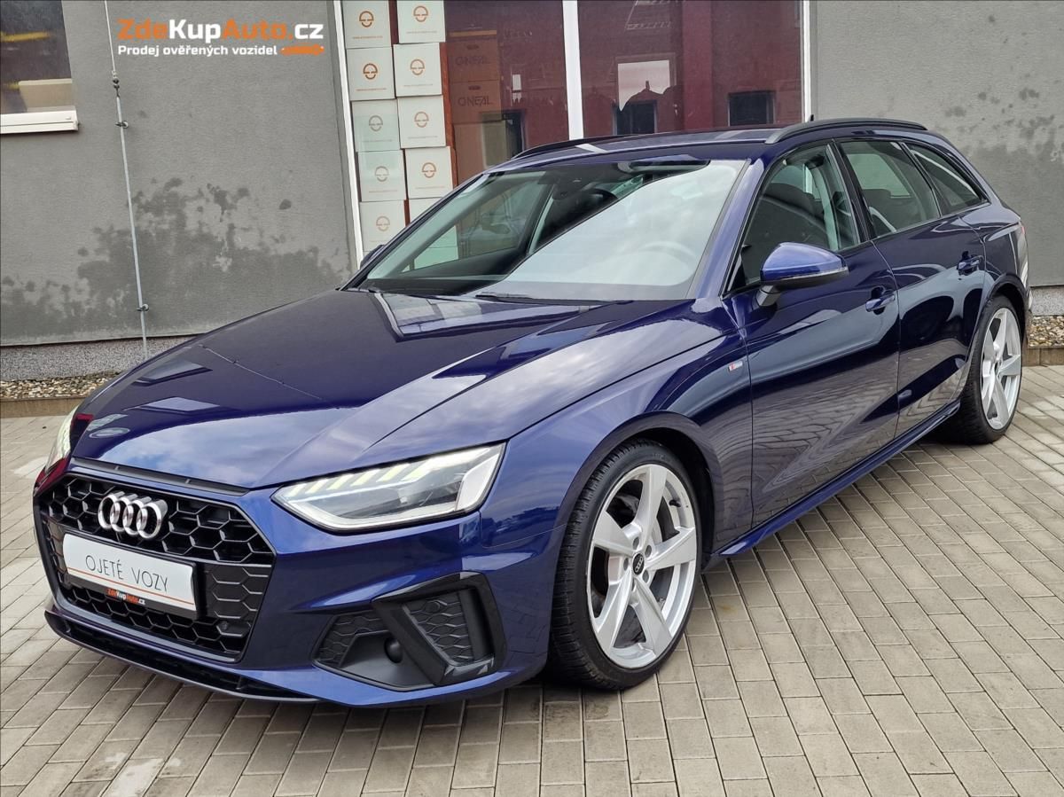 Audi A4, 40TDI 150kW S-Line, ČR,1.Maj.