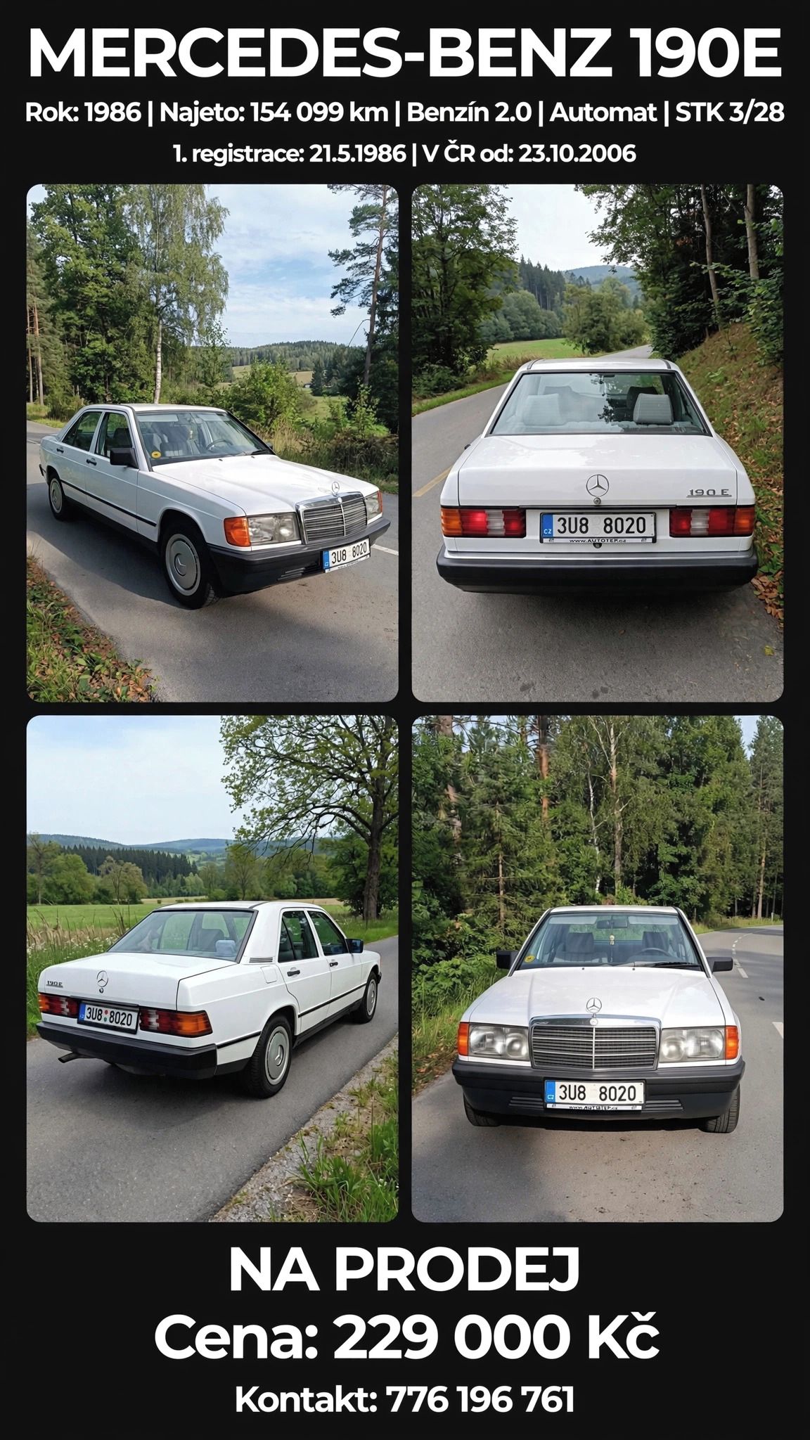 Mercedes-Benz 190, Mercedes-Benz 190 2.0 e - fotka 2