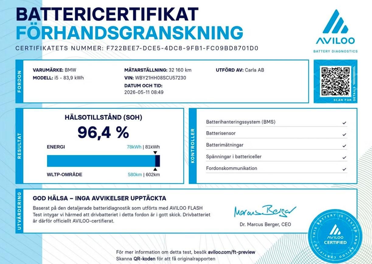 BMW i5, xDrive40 Touring M SoH 96% Taž - fotka 2