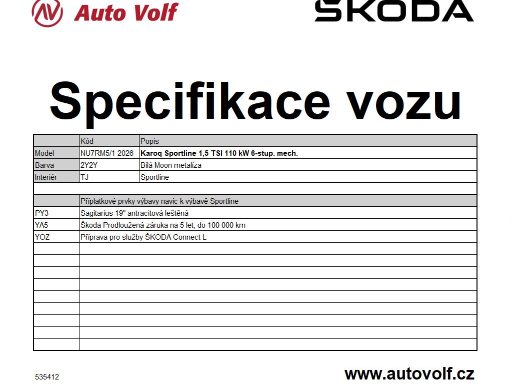 Škoda Karoq, Sportline 1,5TSI 110kW - fotka 2