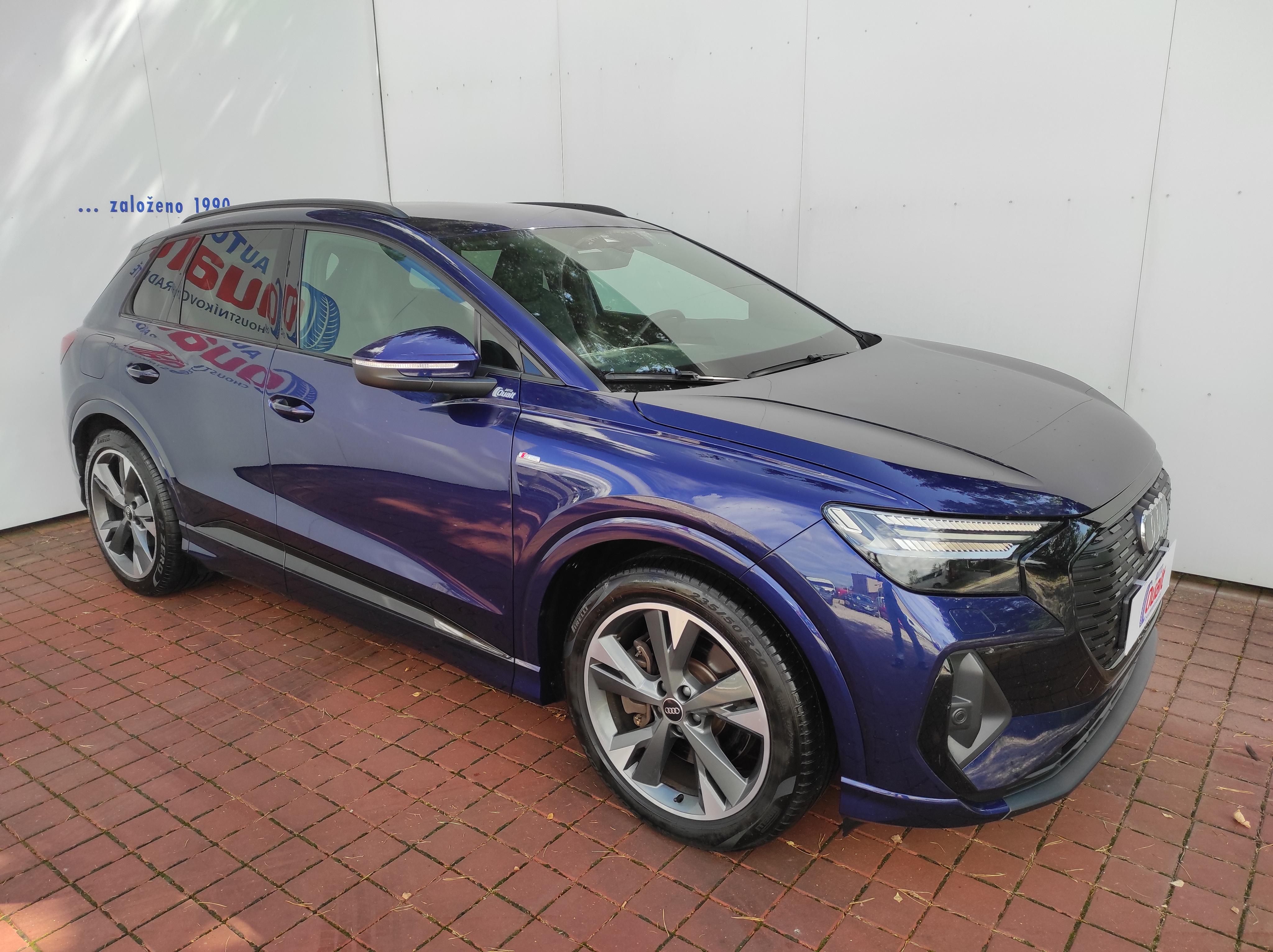 Audi Q4 e-tron, MATRIX, TČ, ZÁVĚS SOH 94,8 % - fotka 5