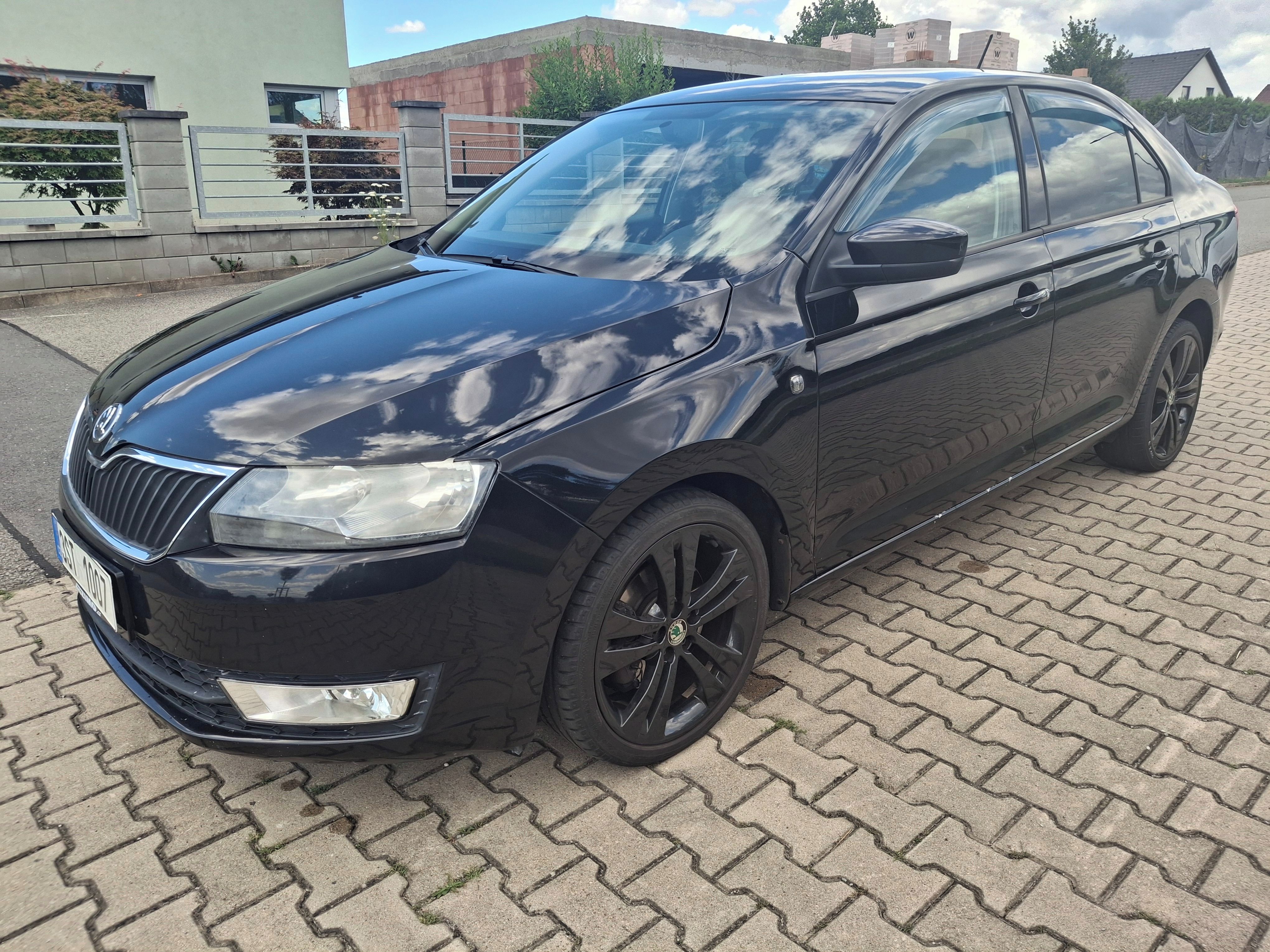 Škoda Rapid, 1,6 TDI 77 KW KLIMATIZACE ALU