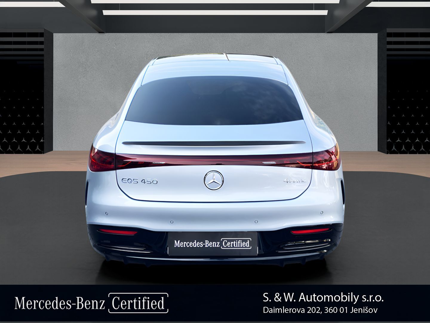 Mercedes-Benz EQS, EQS 450 4MATIC - fotka 4