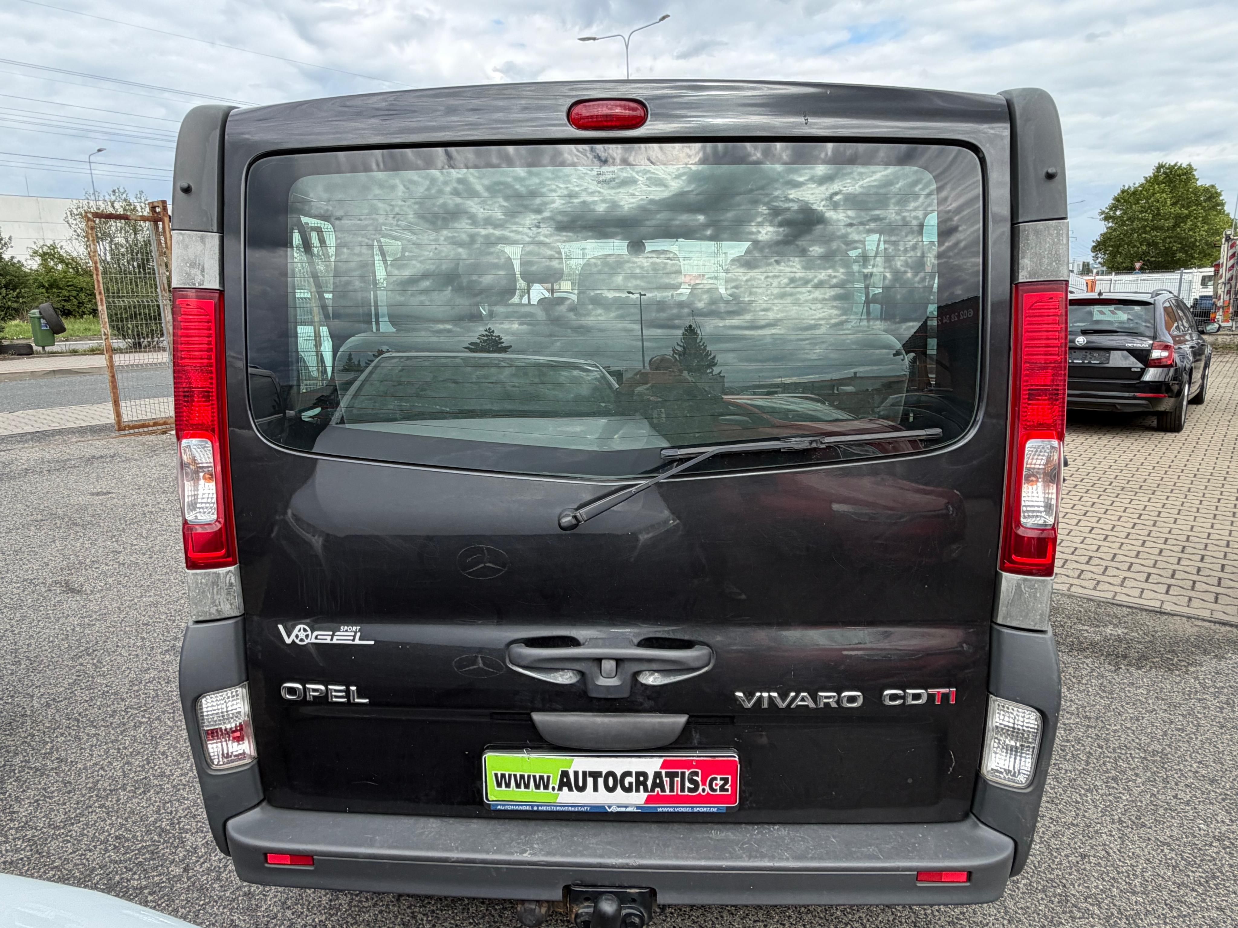 Opel Vivaro, 2.0DTCI-84KW-9MÍST-KLIMA-TOP - fotka 5
