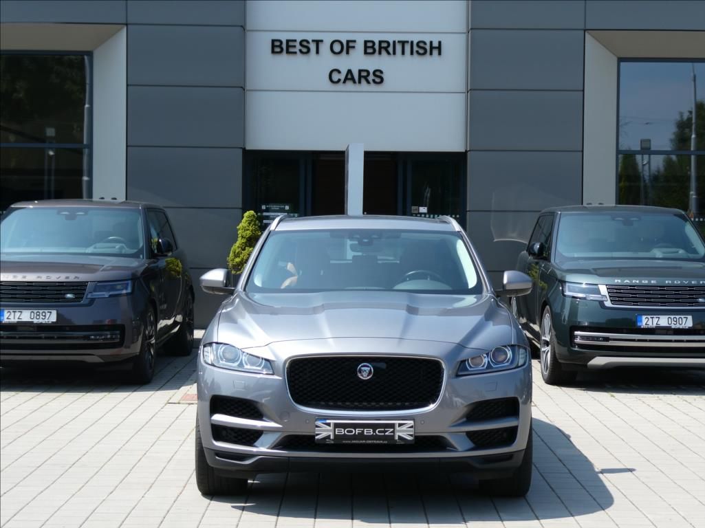 Jaguar F-Pace, 3,0 d Portfolio,1Maj,ČR,DPH