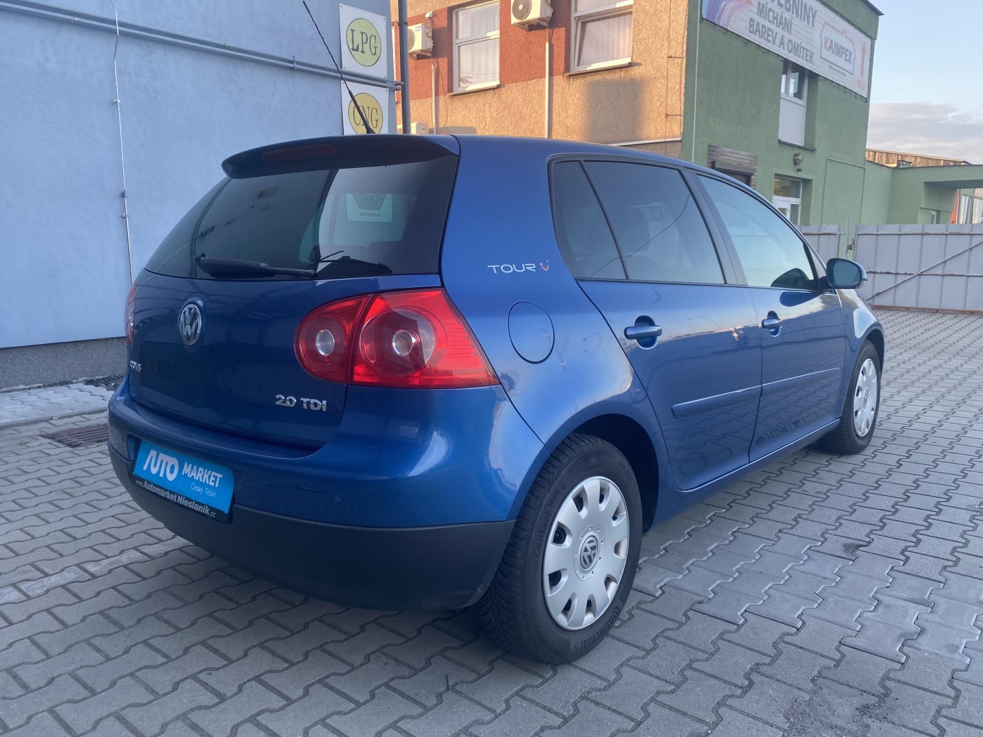 Volkswagen Golf, 2,0TDi 103kw TOUR Klima TOP - fotka 5