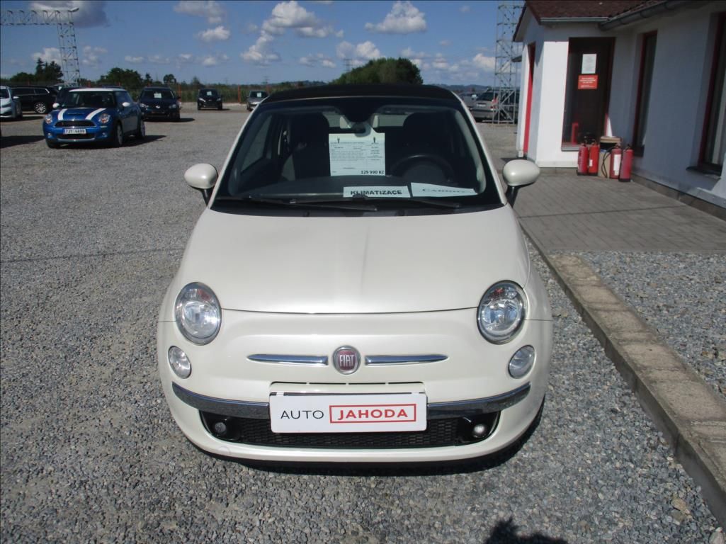 Fiat 500C, 1,2 i,aut.klima,serv.kn.Cabrio - fotka 2