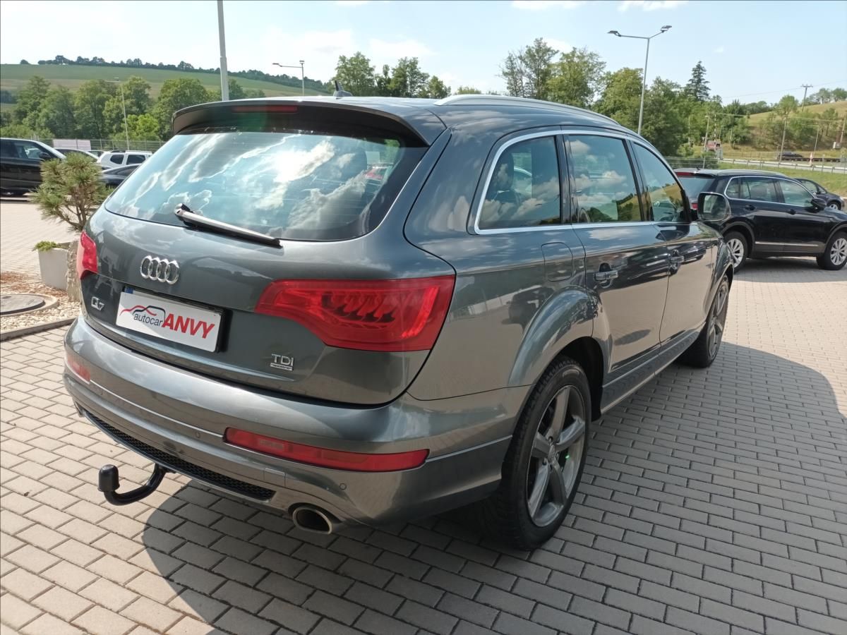 Audi Q7, 3,0 TDI,150KW,ČR,S-LINE,TAŽNÉ, - fotka 5