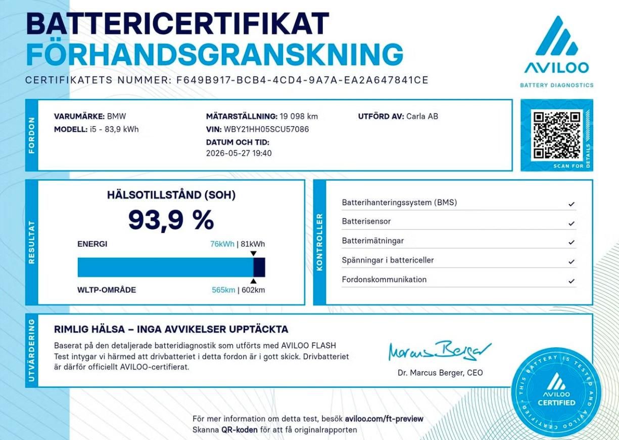 BMW i5, xDrive40 Touring M SoH 93% Kam - fotka 2