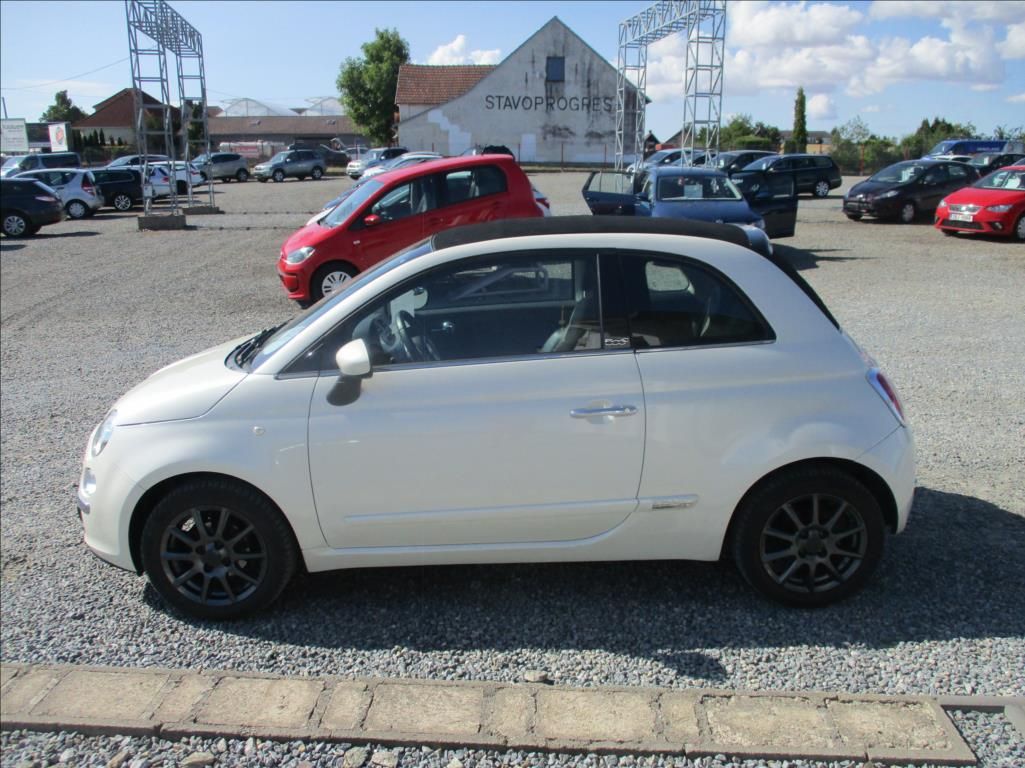 Fiat 500C, 1,2 i,aut.klima,serv.kn.Cabrio - fotka 4