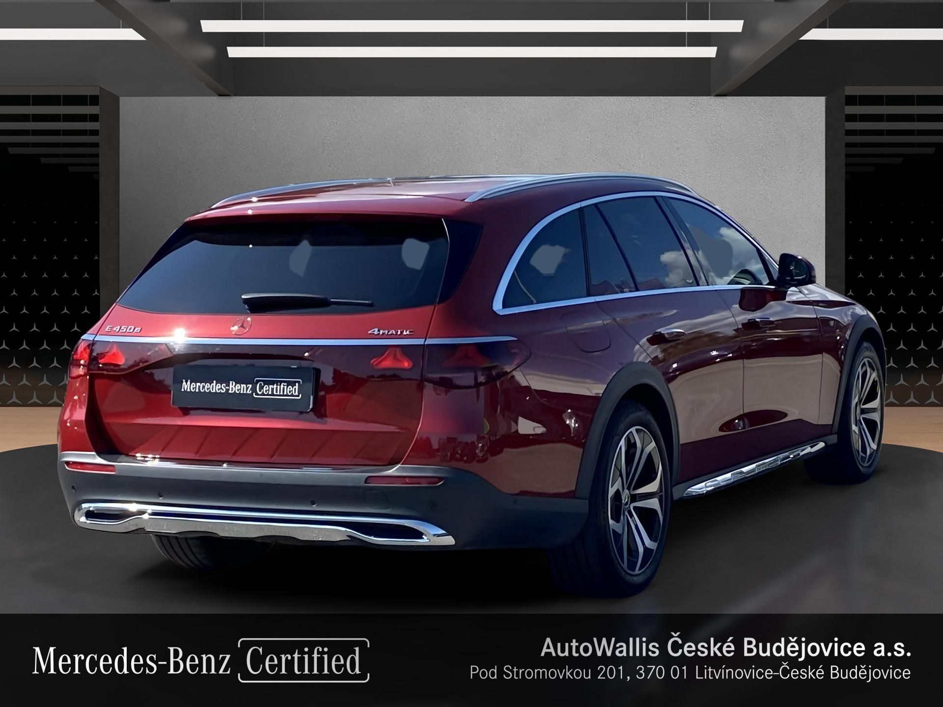Mercedes-Benz Třídy E, E 450 d 4MATIC All-Terrain - fotka 5