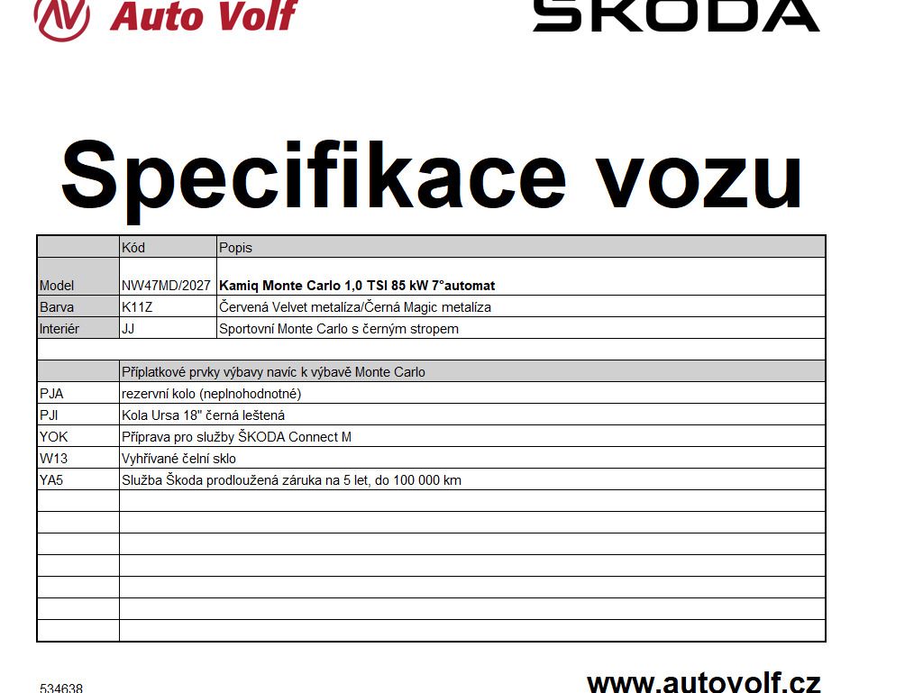 Škoda Kamiq, MonteCarlo 1,0TSI 85kW - fotka 2