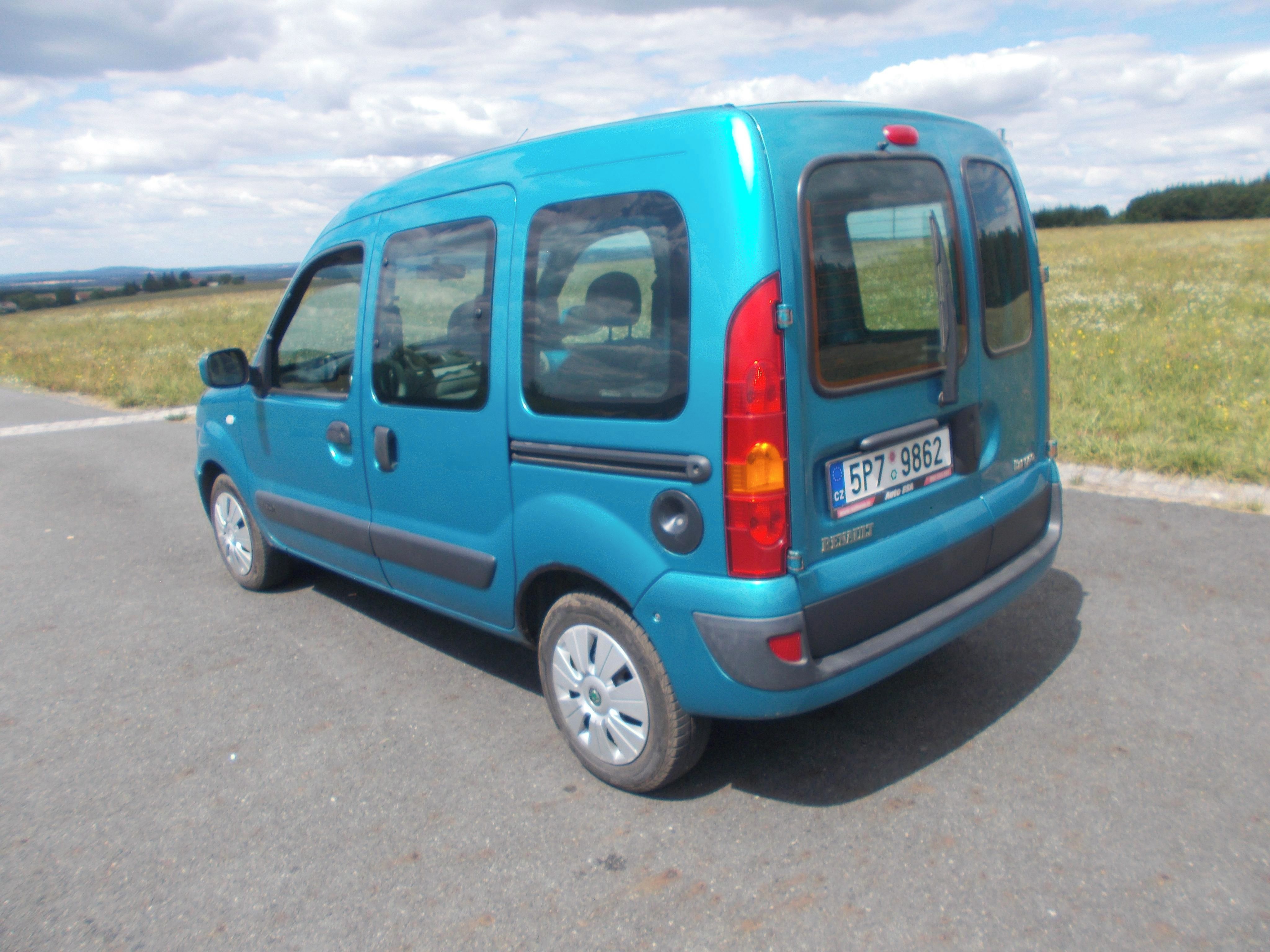 Renault Kangoo, 1,2 koup ČR ,zachovalé auto - fotka 3