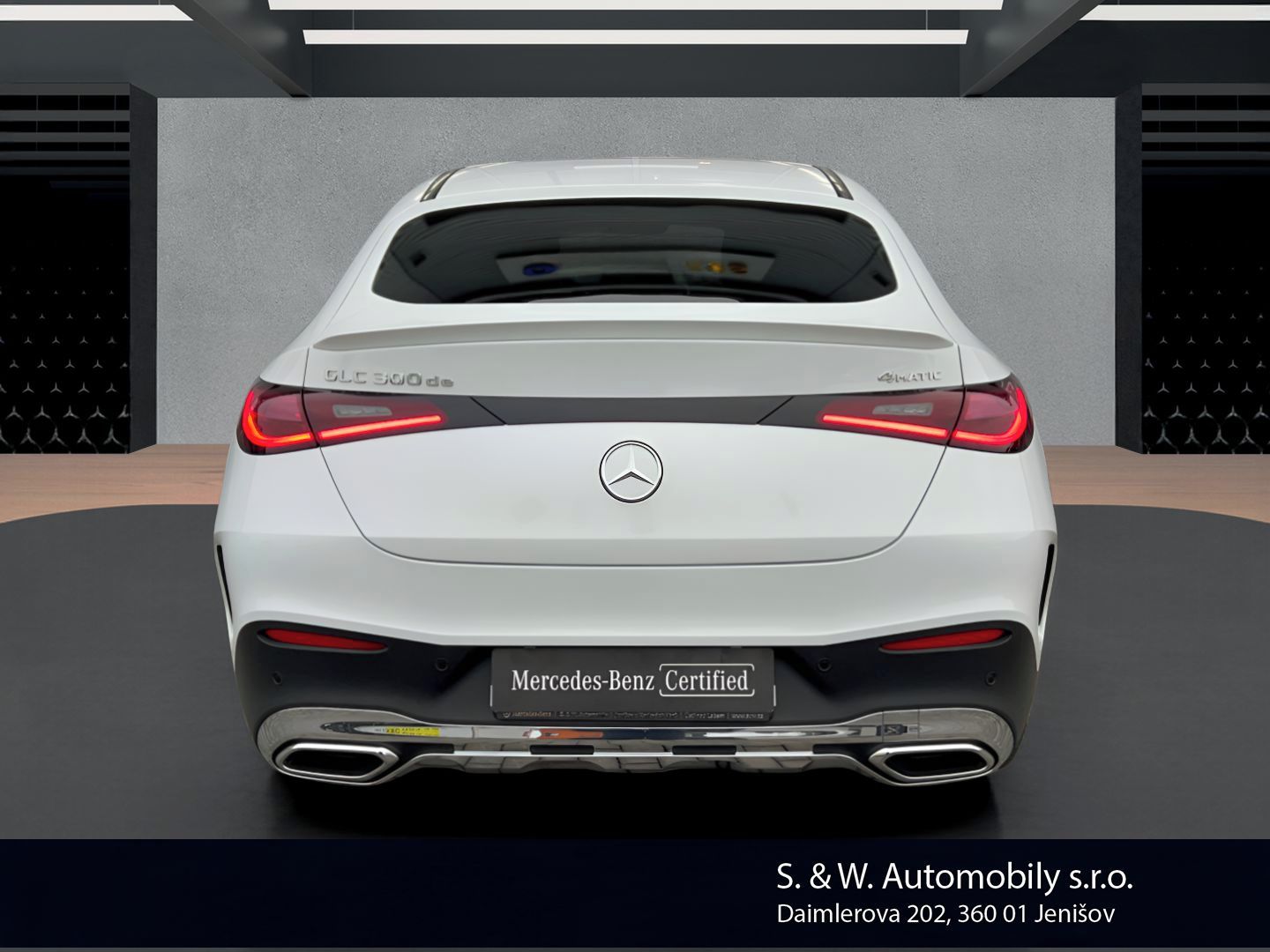 Mercedes-Benz GLC, GLC 300 de 4MATIC kupé - fotka 6