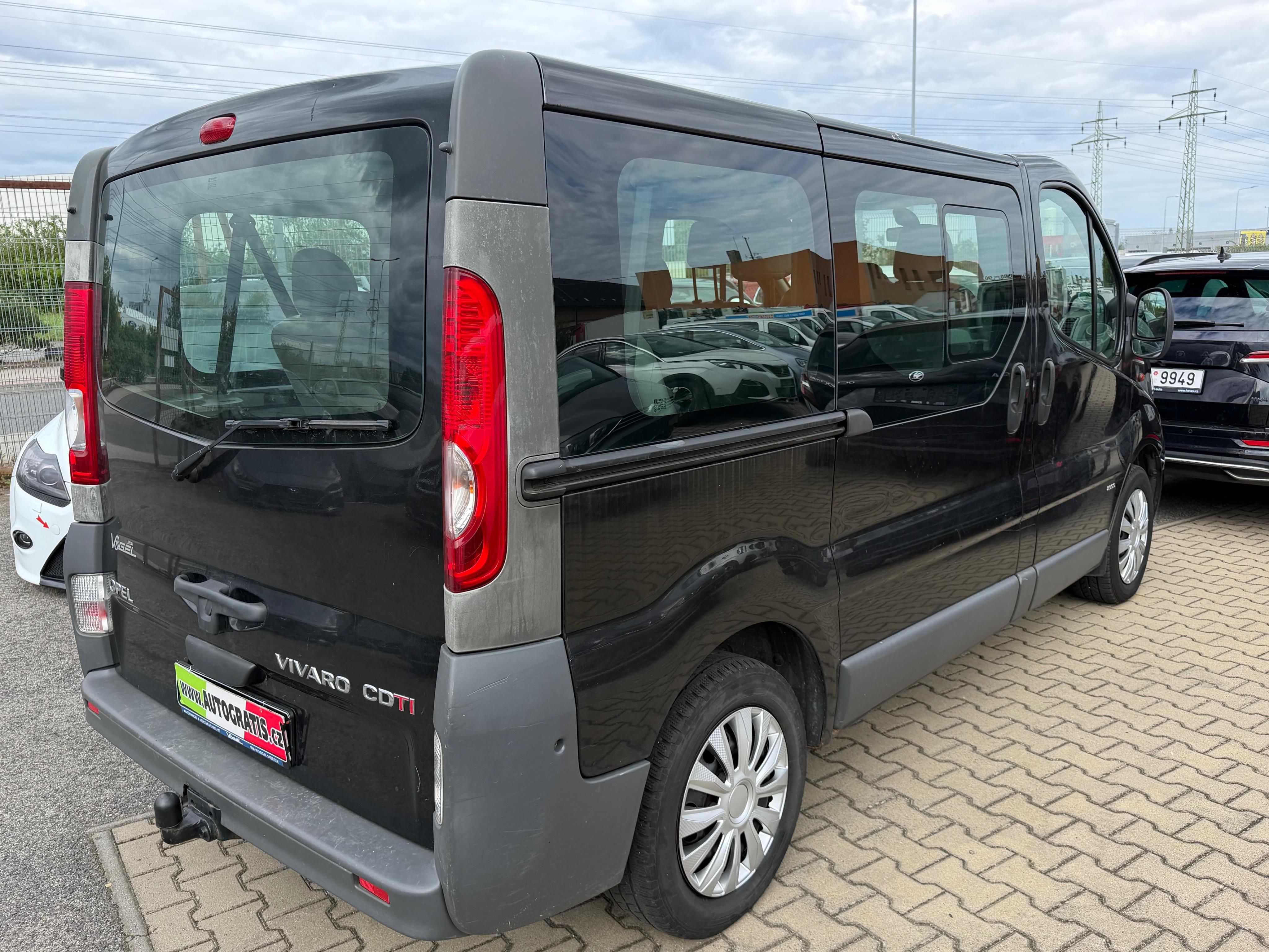 Opel Vivaro, 2.0DTCI-84KW-9MÍST-KLIMA-TOP - fotka 6