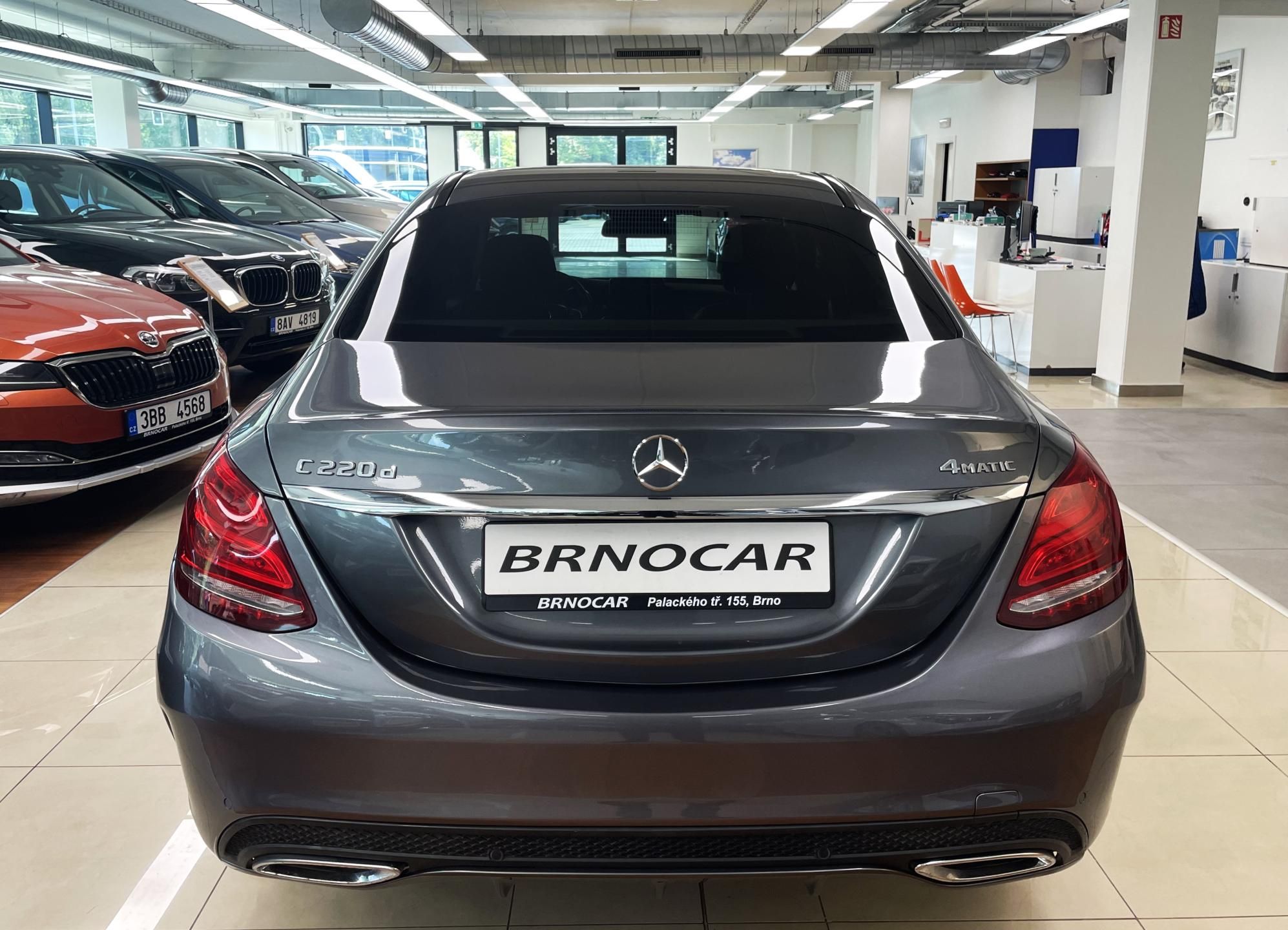 Mercedes-Benz Třídy C, 220d, 4 MATIC, AMG PAKET, ČR - fotka 5