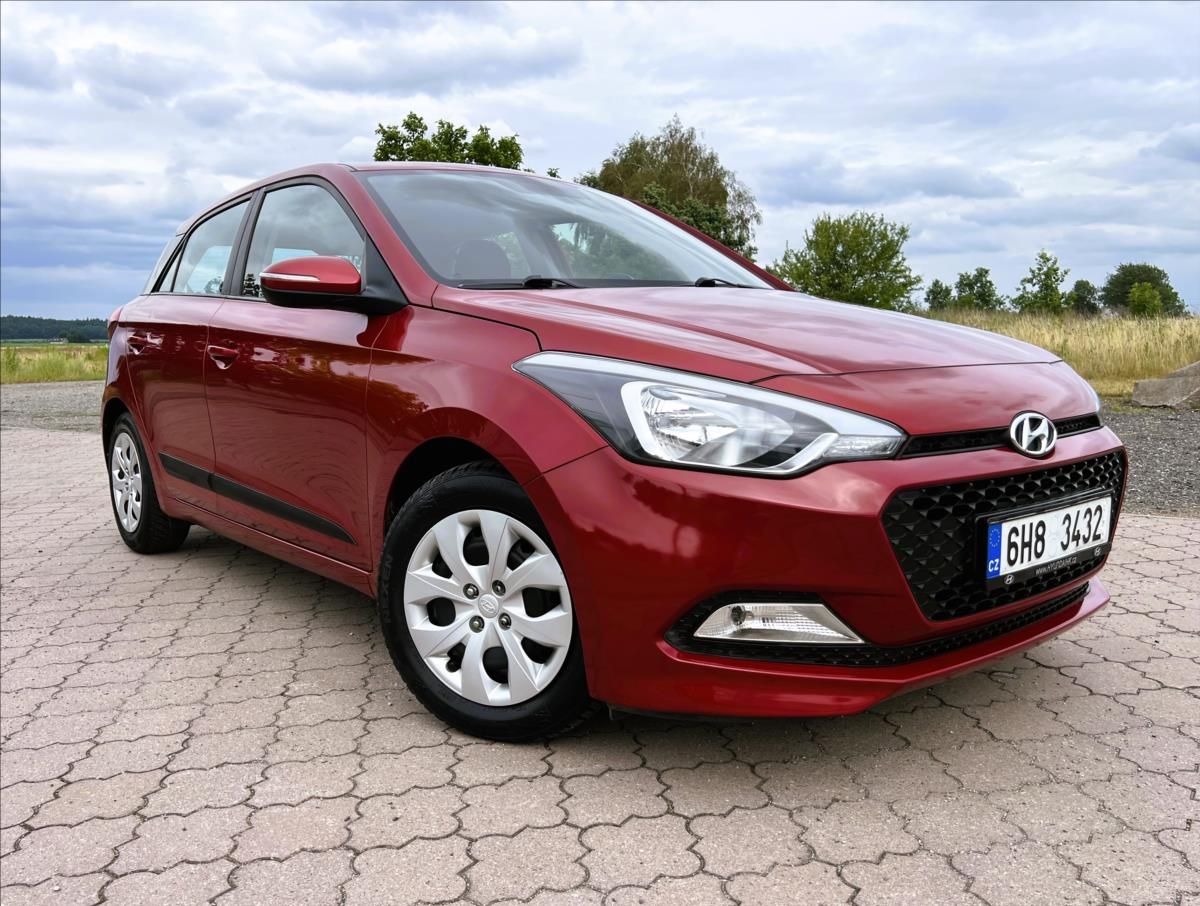 Hyundai i20, 1,2 55kW,ČR,SERV.KNIHA