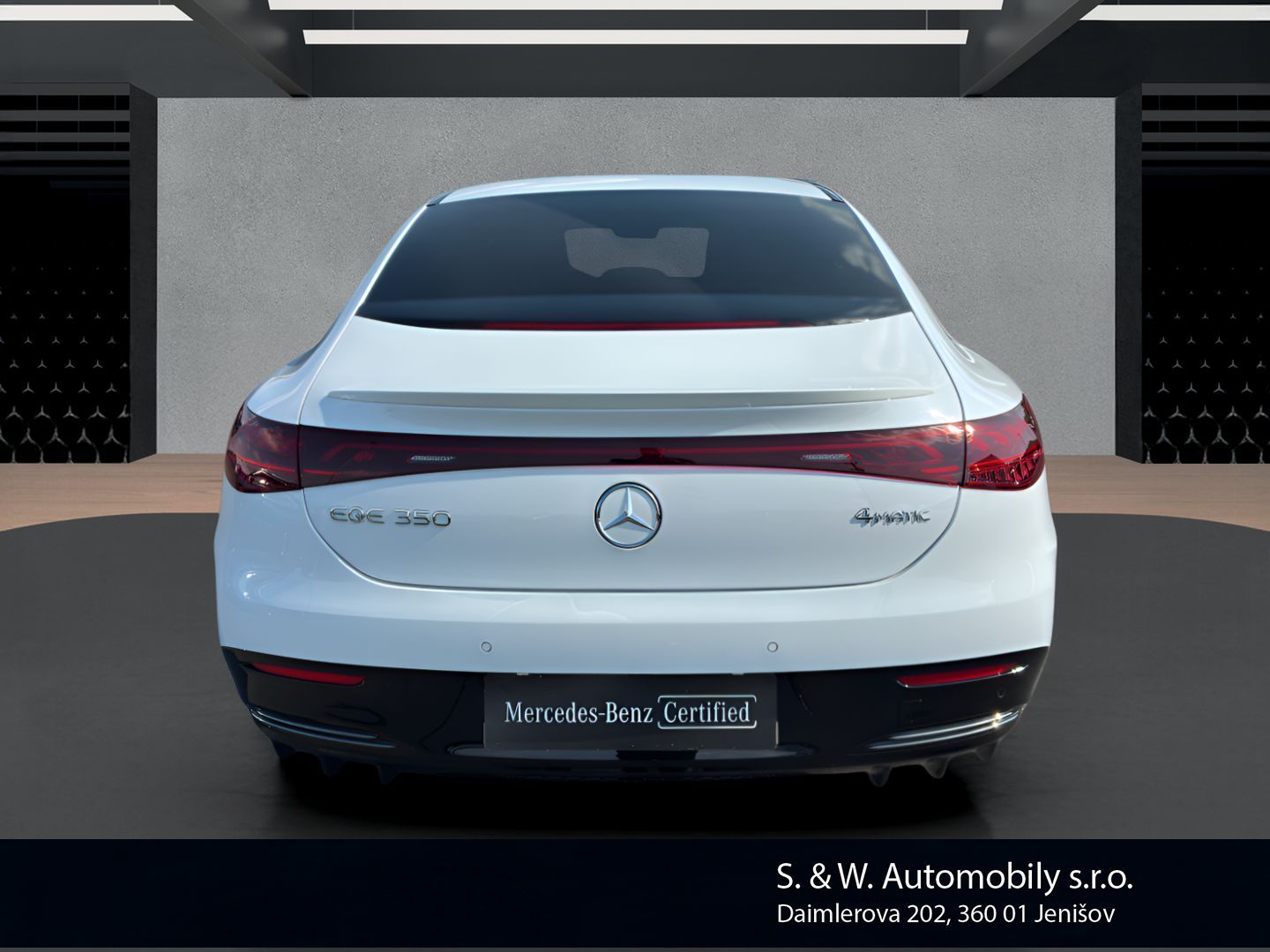 Mercedes-Benz EQE, EQE 350 4MATIC Electric Art Ed - fotka 6