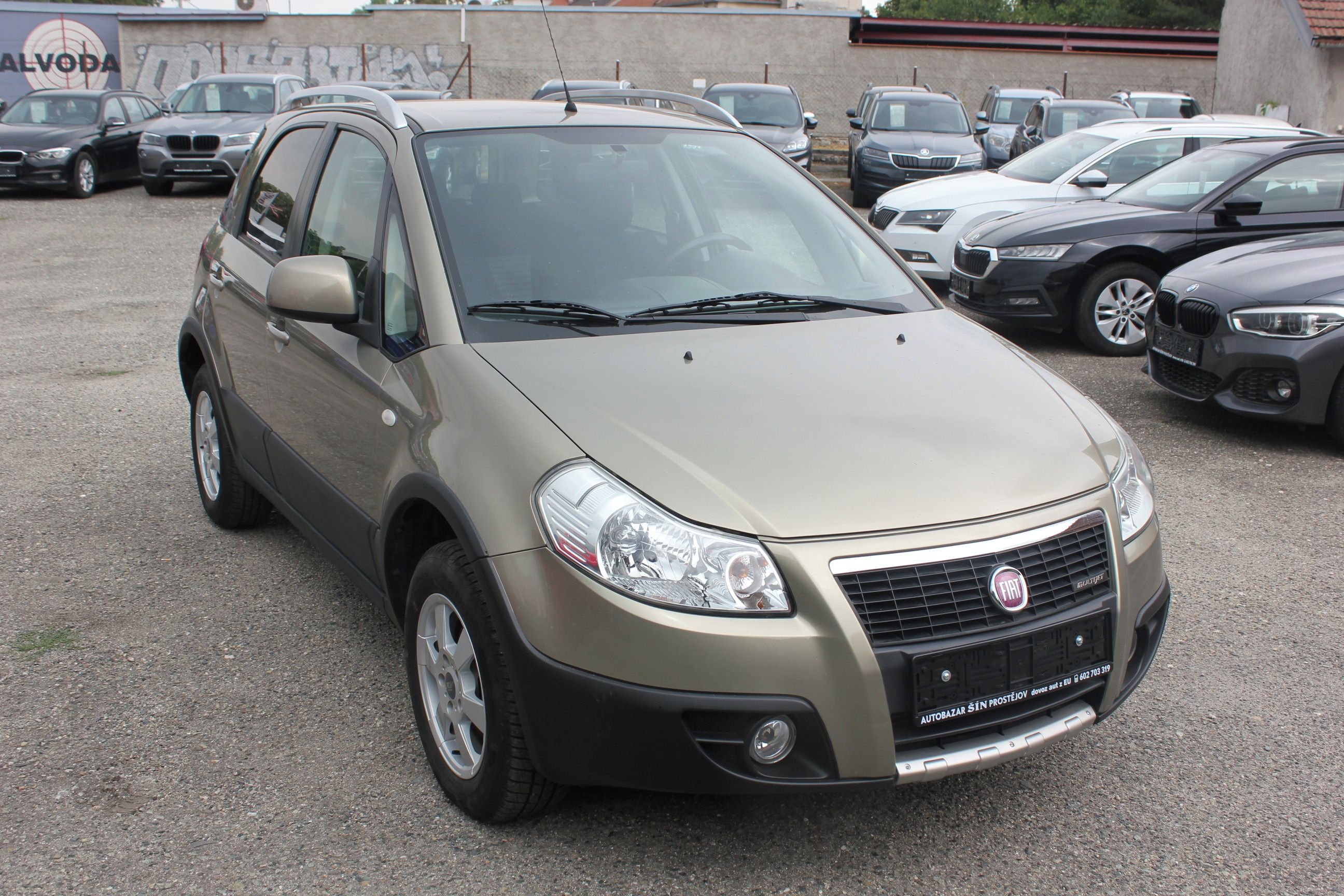 Fiat Sedici, 1.9 JTD, 4x4, VÝHŘEV, SERVIS