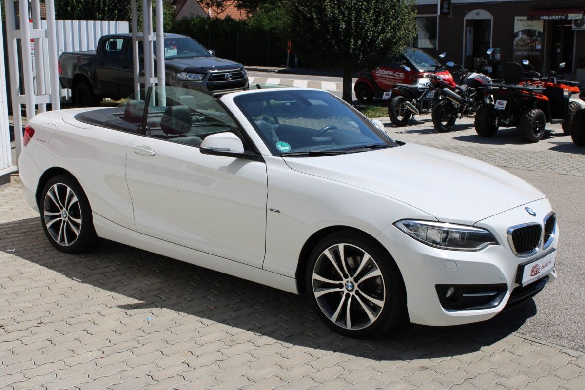 BMW Řada 2, 2,0 220i 135KW CABRIO TOP STAV - fotka 6