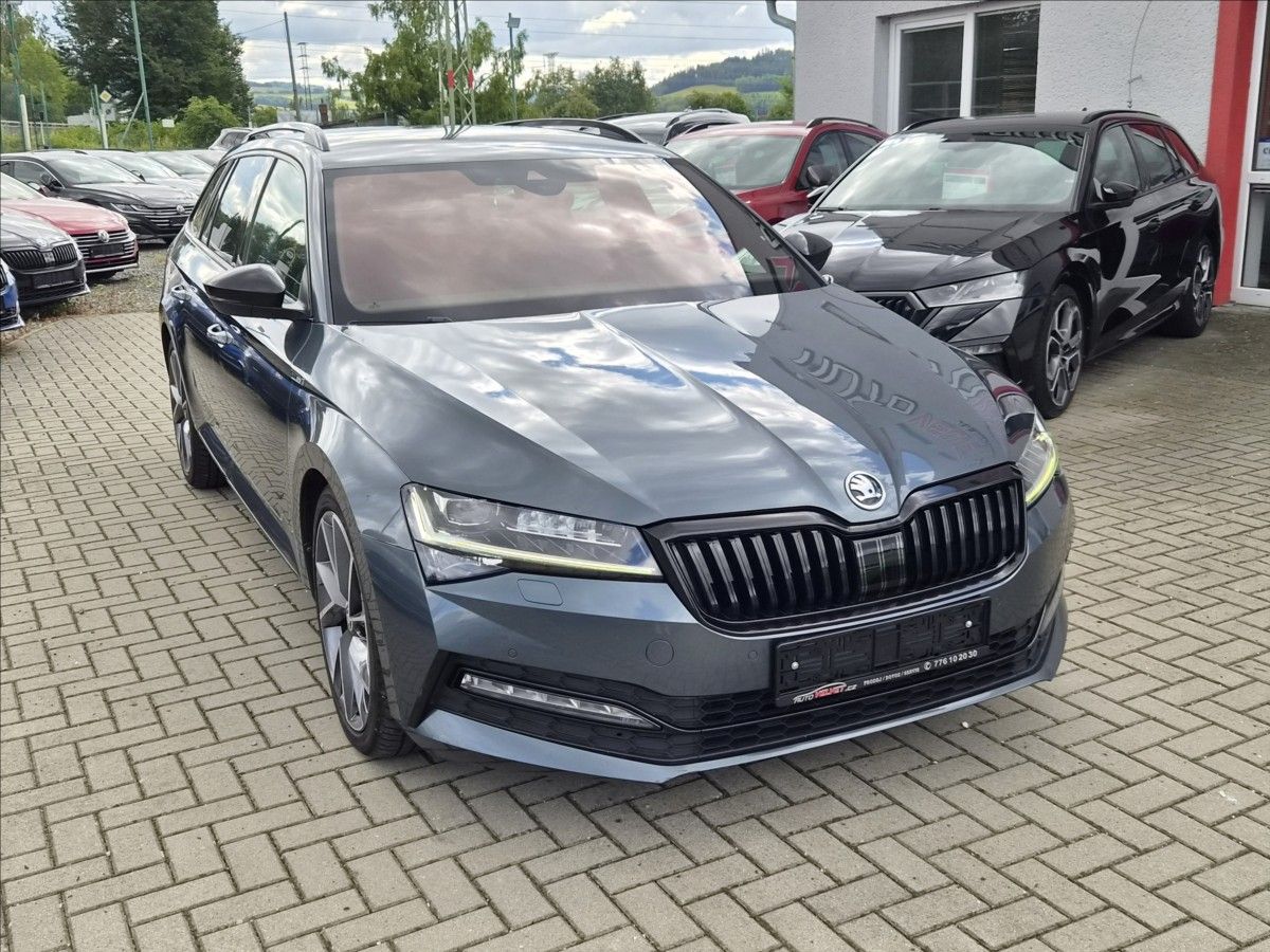 Škoda Superb, 2,0 TDi SPORTLINE *MATRIX*VIRT - fotka 4