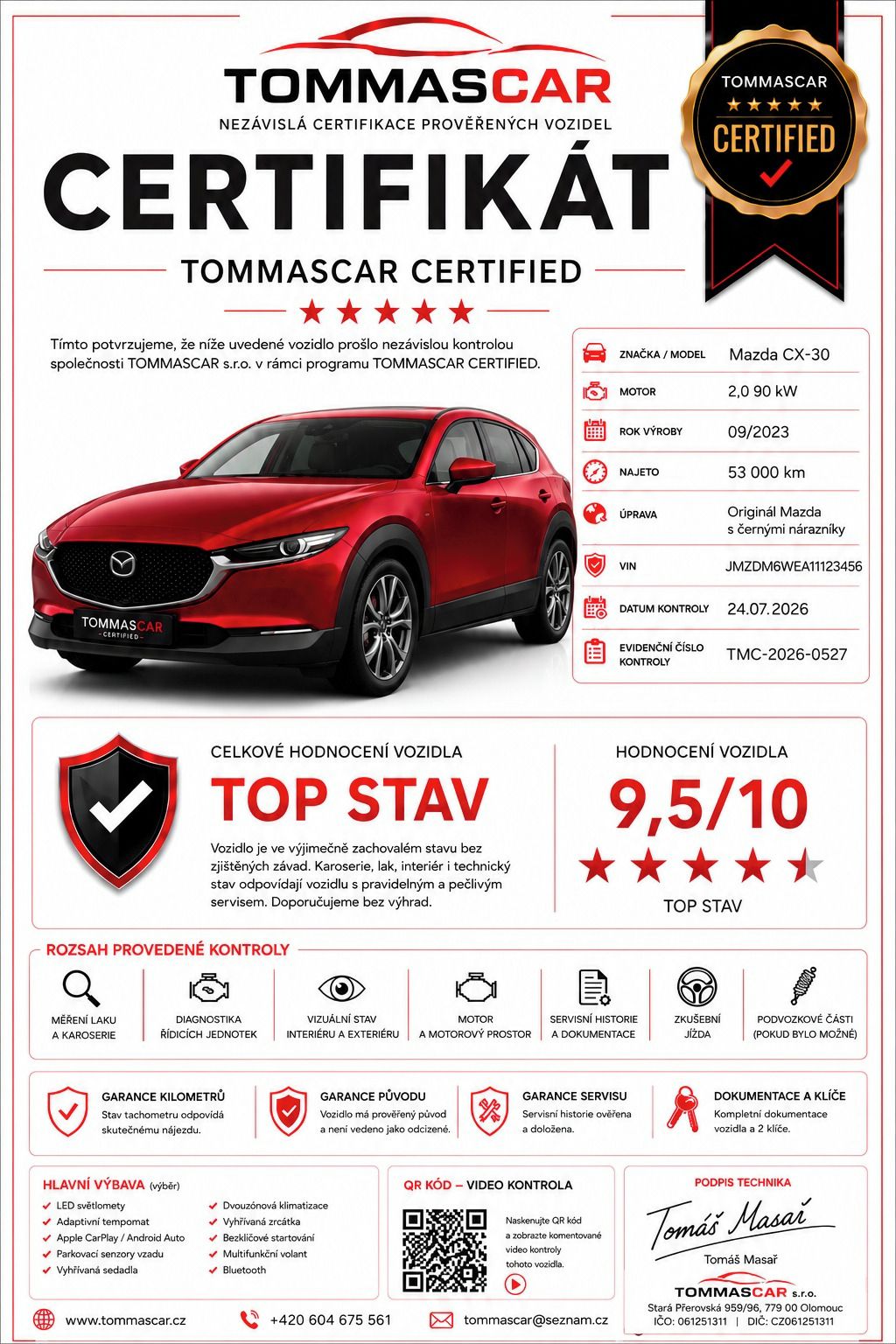 Mazda CX-30, Homura,Top stav,servis Mazda - fotka 4