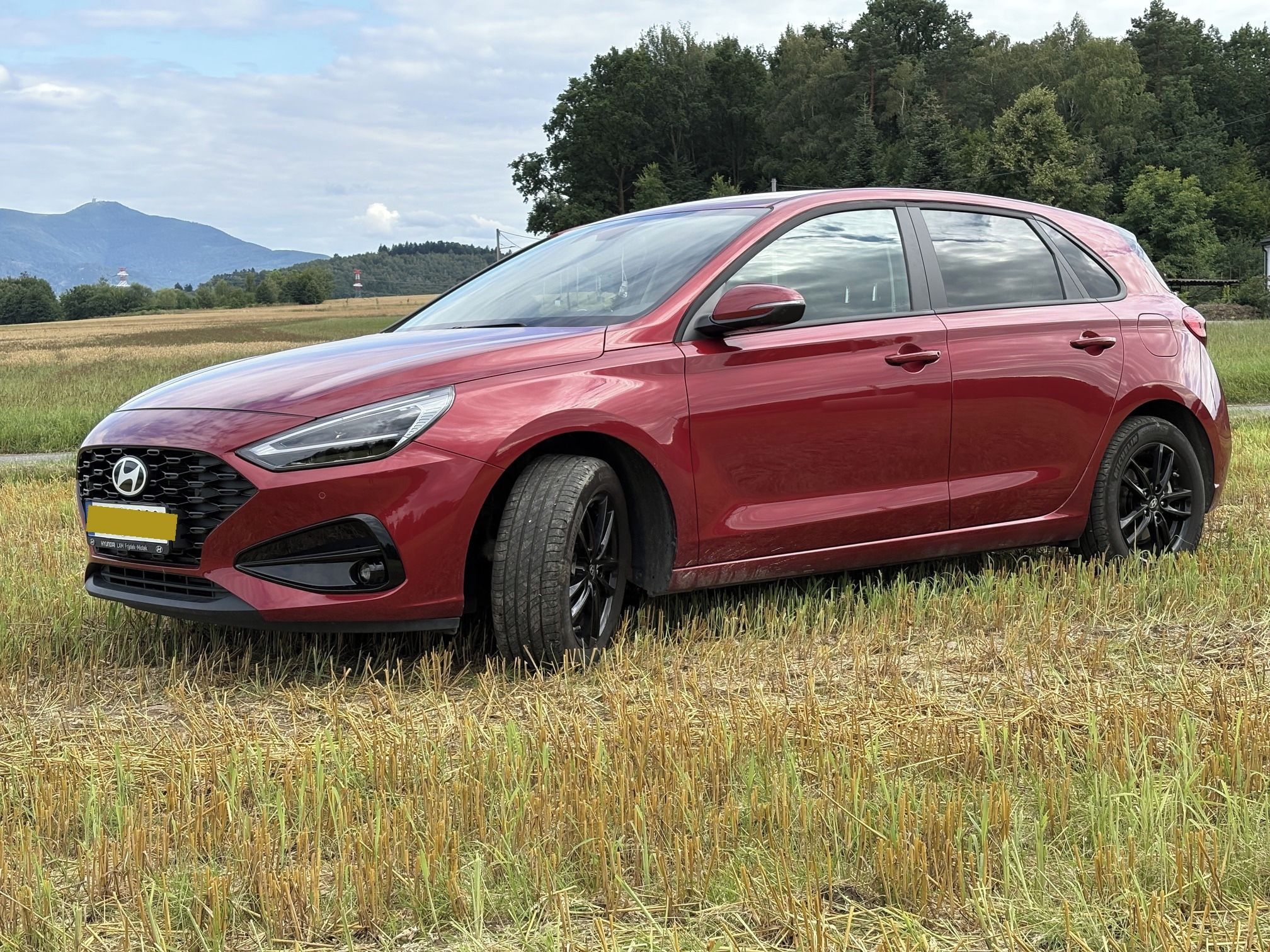 Hyundai i30, Hyundai i30 v záruce s tažným