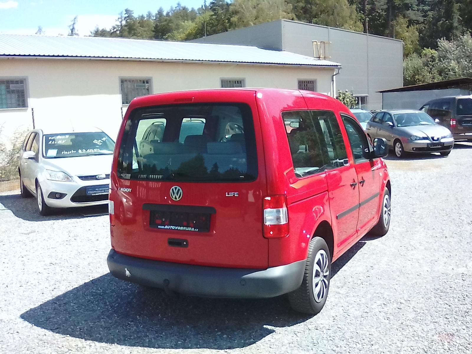 Volkswagen Caddy, 1.4i 16V , 7.míst, závěs - fotka 6