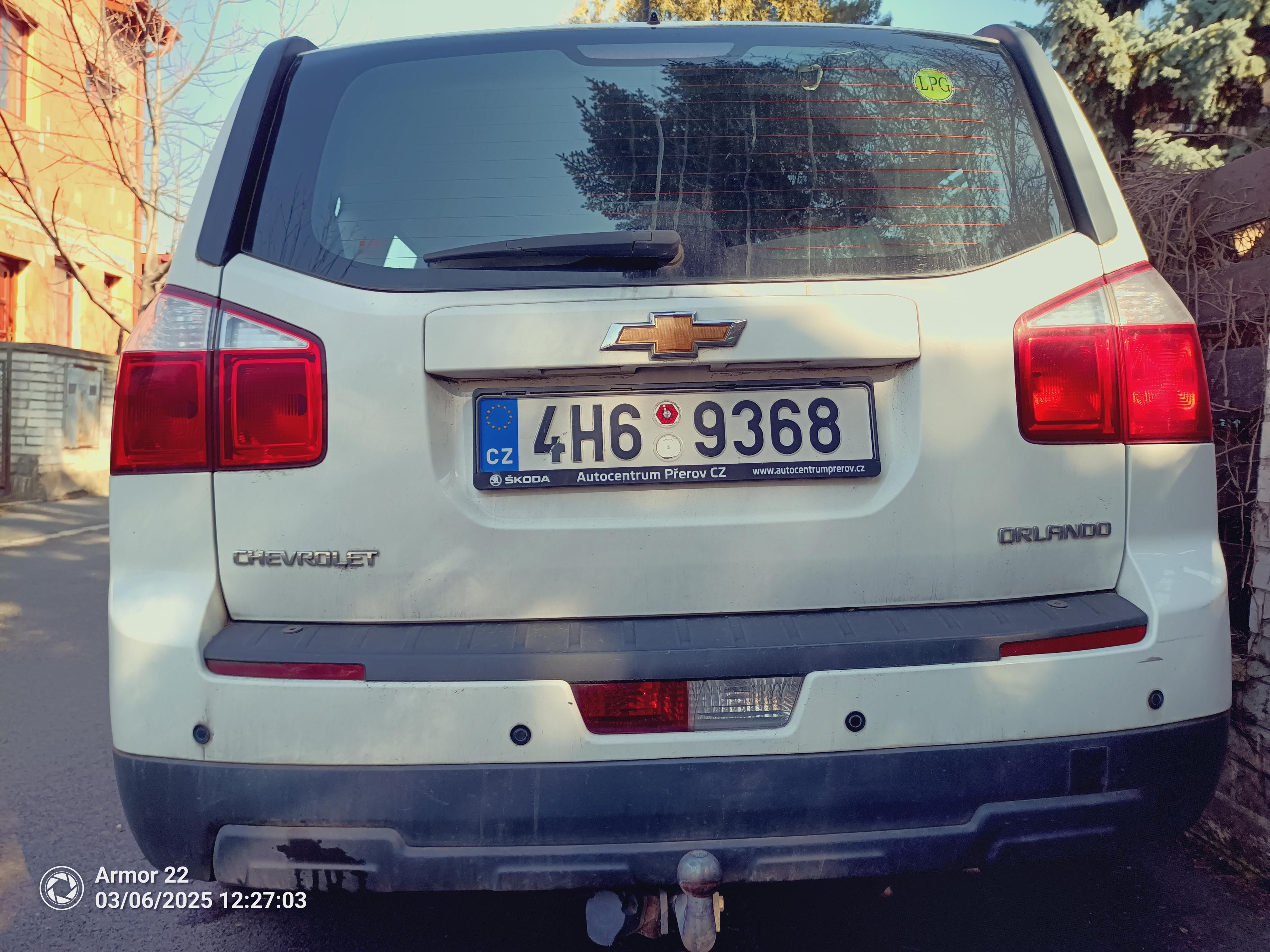 Chevrolet Orlando, 1.8 + LPG, vada motoru - fotka 2