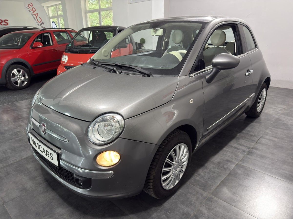 Fiat 500, 1,2   i PANO SVĚTLÝ INTERIÉR - fotka 3