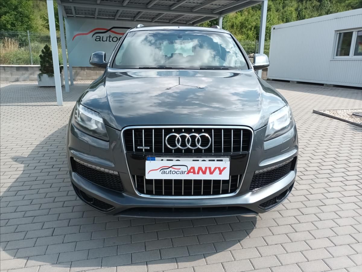 Audi Q7, 3,0 TDI,150KW,ČR,S-LINE,TAŽNÉ, - fotka 2