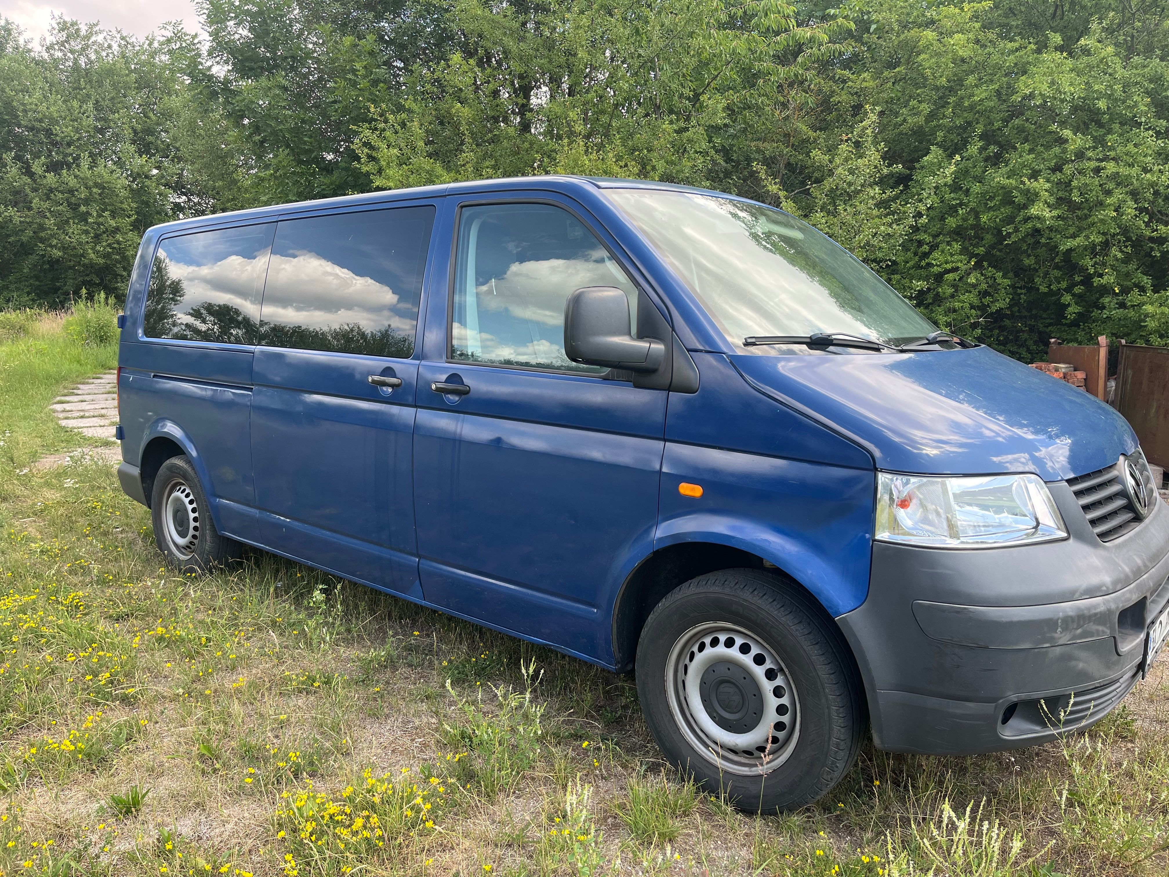 Volkswagen Transporter, 1.9 tdi long - 9 míst - fotka 2