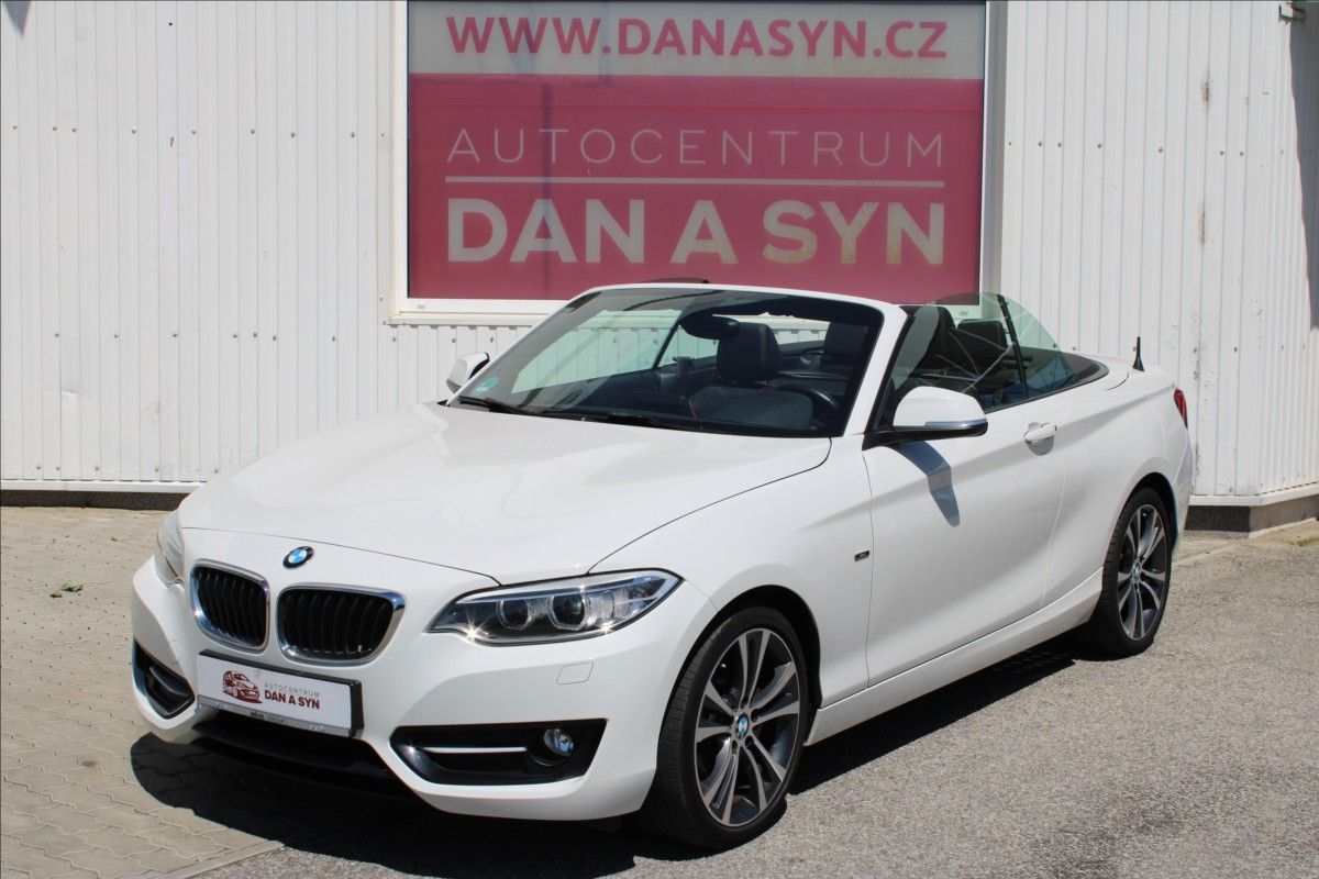 BMW Řada 2, 2,0 220i 135KW CABRIO TOP STAV - fotka 5