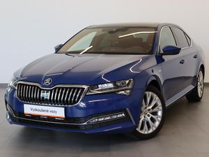 Škoda Superb, L&K 2,0 TDI 110 kW, Modrá Navy