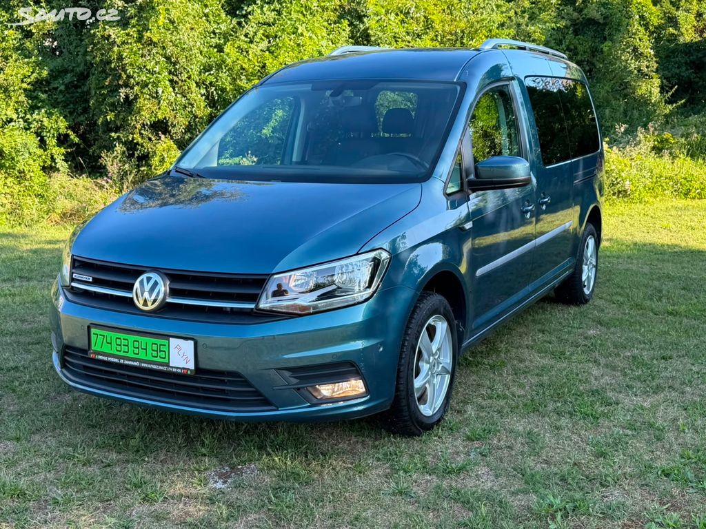 Volkswagen Caddy, MAXI 1,4 TGI - 7 MÍST, TOP KM