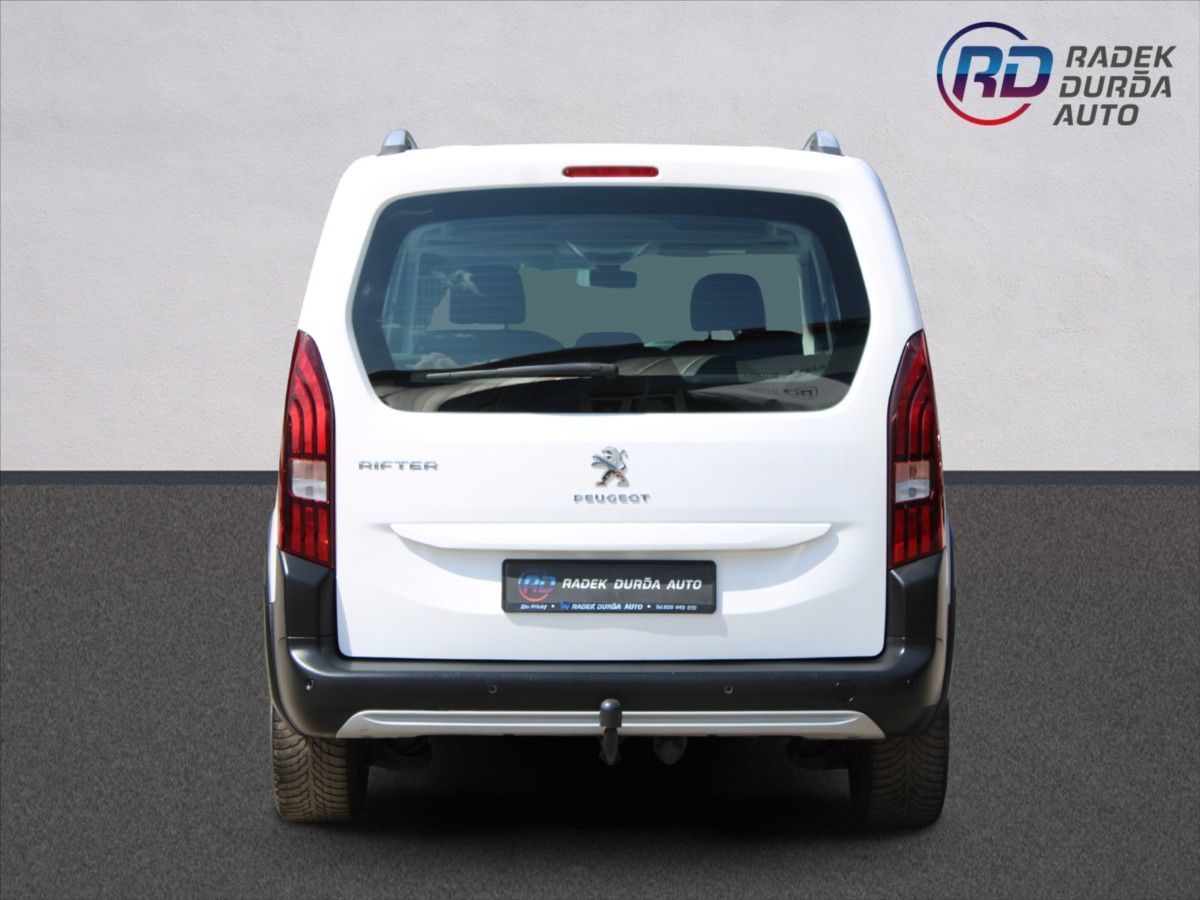 Peugeot Rifter, 1,5 HDi  ČR,ALLURE,TAŽNÉ - fotka 6