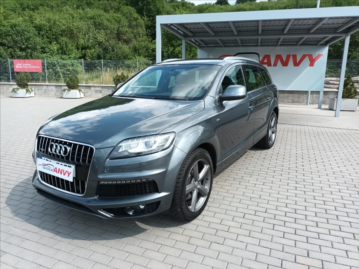 Audi Q7, 3,0 TDI,150KW,ČR,S-LINE,TAŽNÉ,