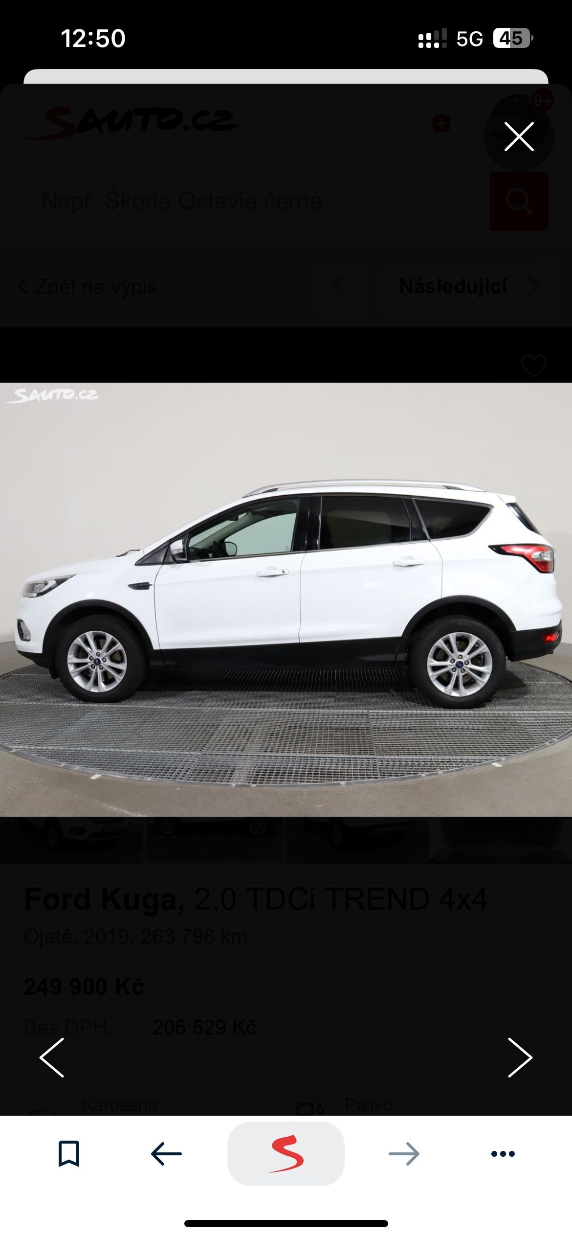 Ford Kuga, Ford Kuga r.v 2019 4•4 269 km - fotka 2