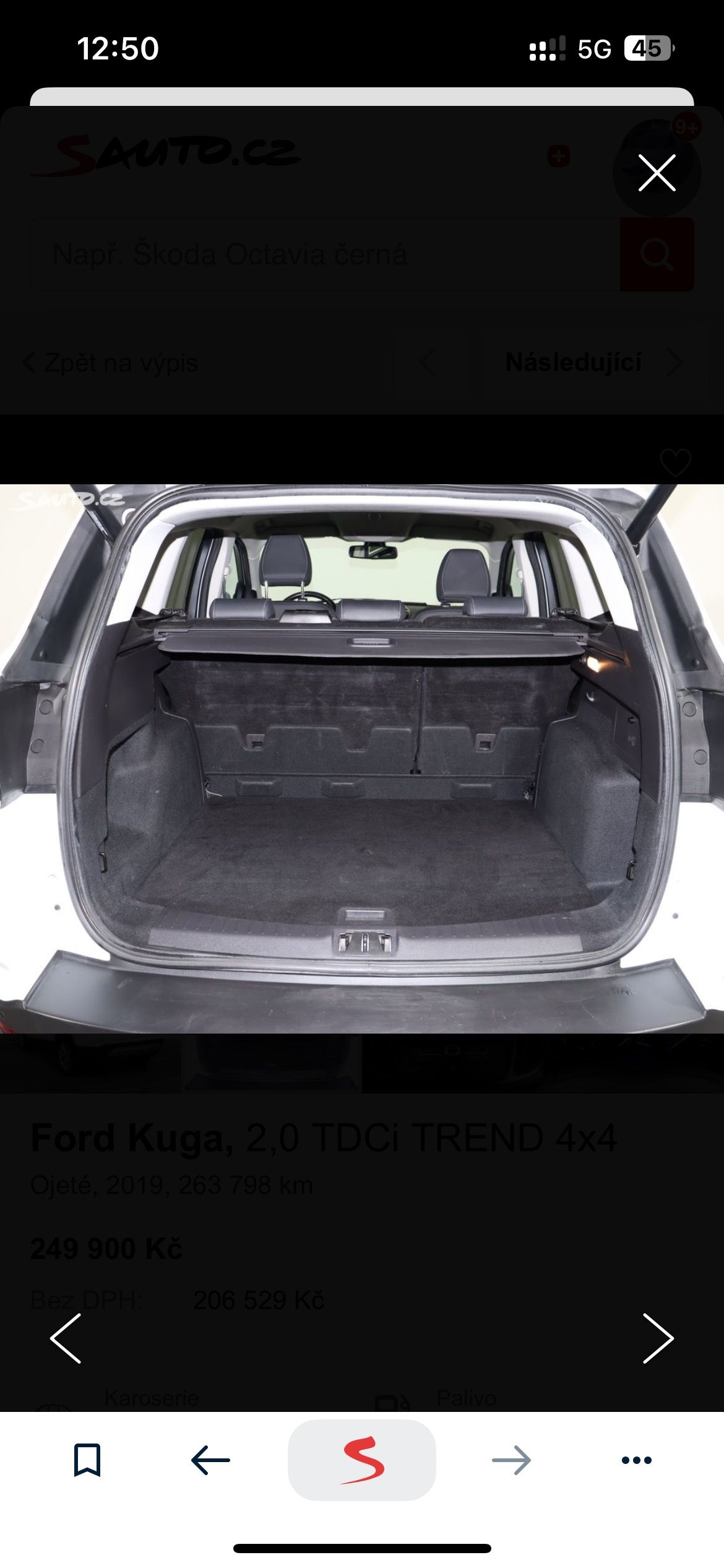 Ford Kuga, Ford Kuga r.v 2019 4•4 269 km - fotka 3