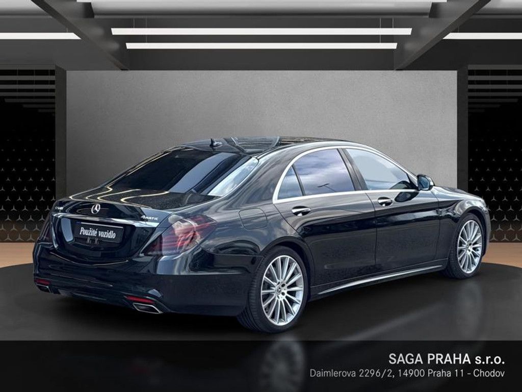 Mercedes-Benz Třídy S, S 500 4MATIC L - fotka 4