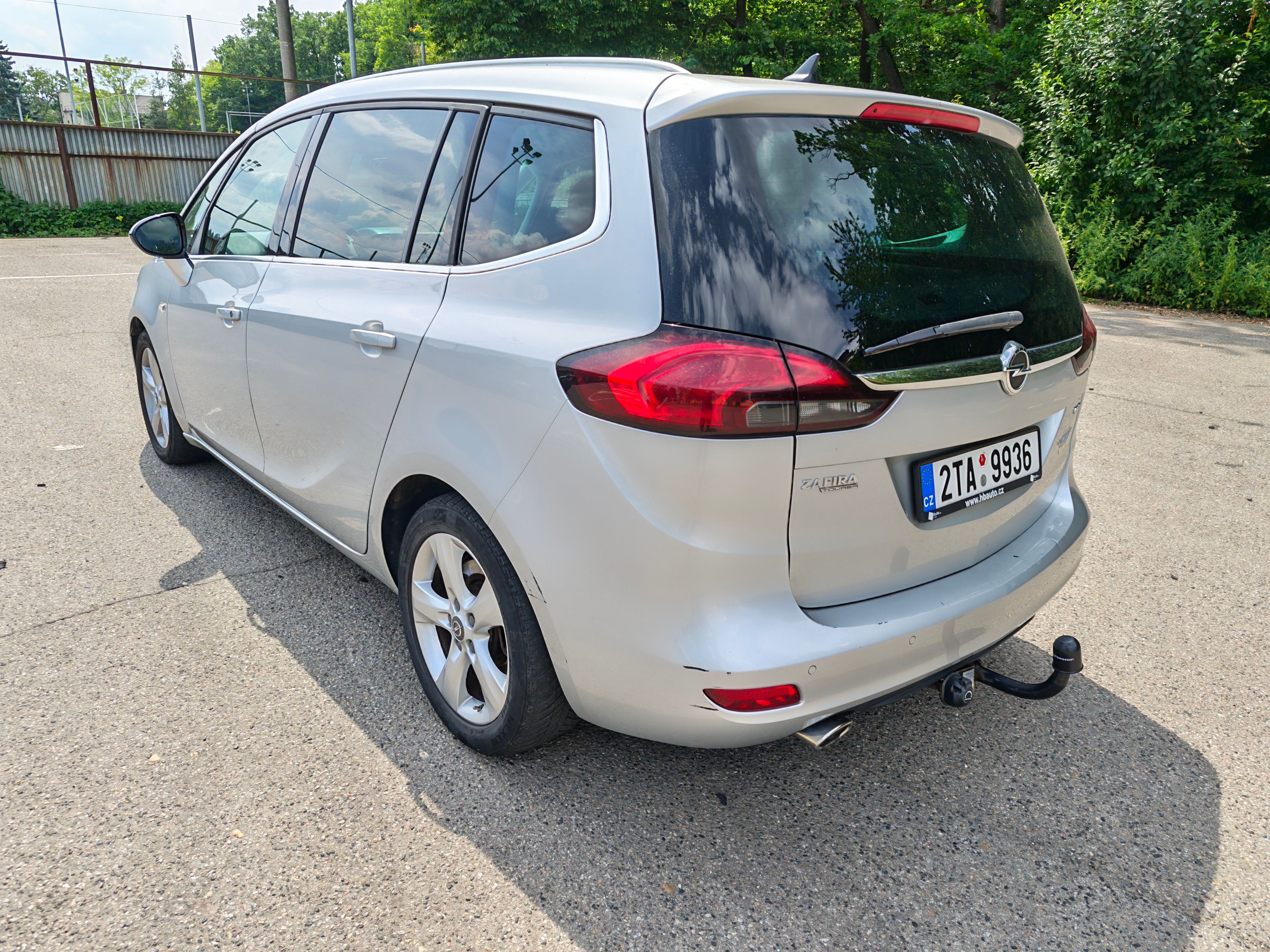 Opel Zafira, 2.0CDTi AT6 Digiklima Alu TZ - fotka 4