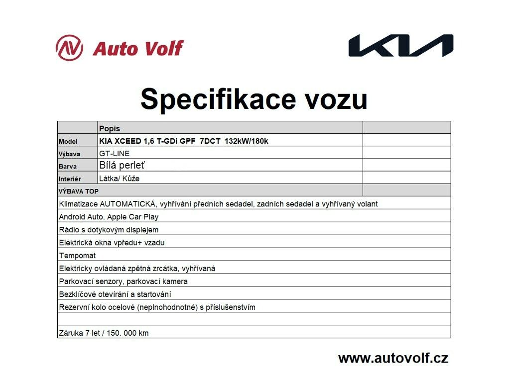 Kia XCee´d, GT-LINE 1,6 T-GDi GPF 7DCT 132 - fotka 2