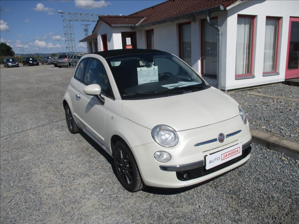 Fiat 500C, 1,2 i,aut.klima,serv.kn.Cabrio