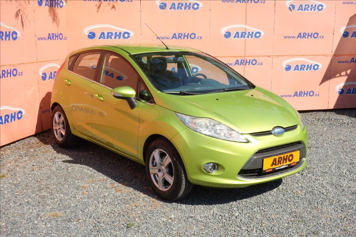 Ford Fiesta, 1,2 i, ČR, KLIMATIZACE.