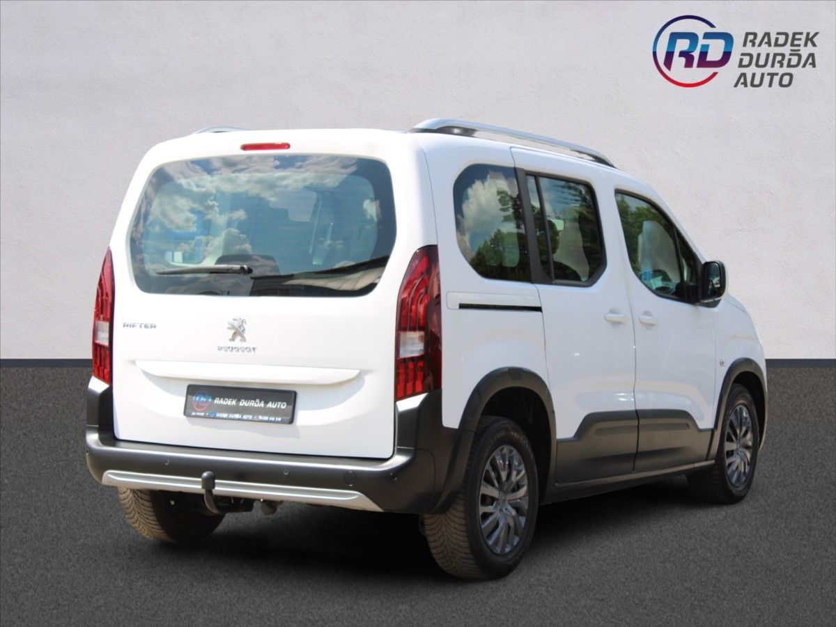 Peugeot Rifter, 1,5 HDi  ČR,ALLURE,TAŽNÉ - fotka 5